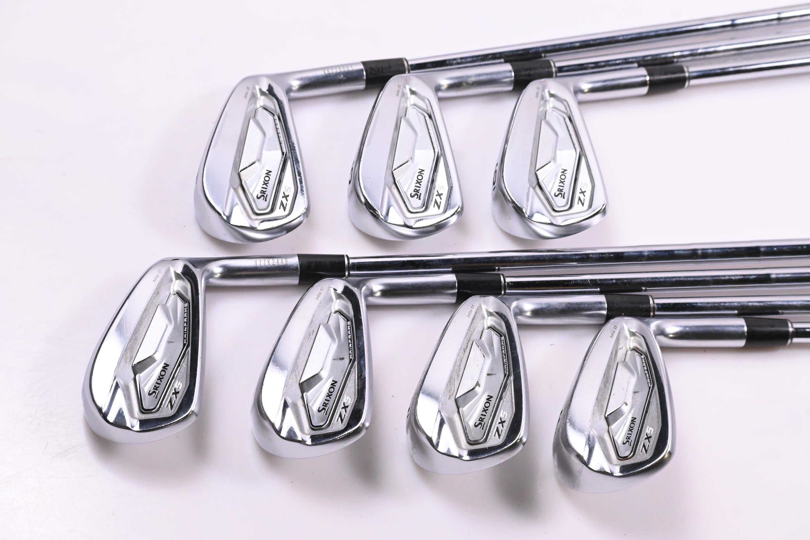 Srixon ZX5 MK II 2023 Irons / 4-PW / Stiff Flex KBS Tour Lite Shafts