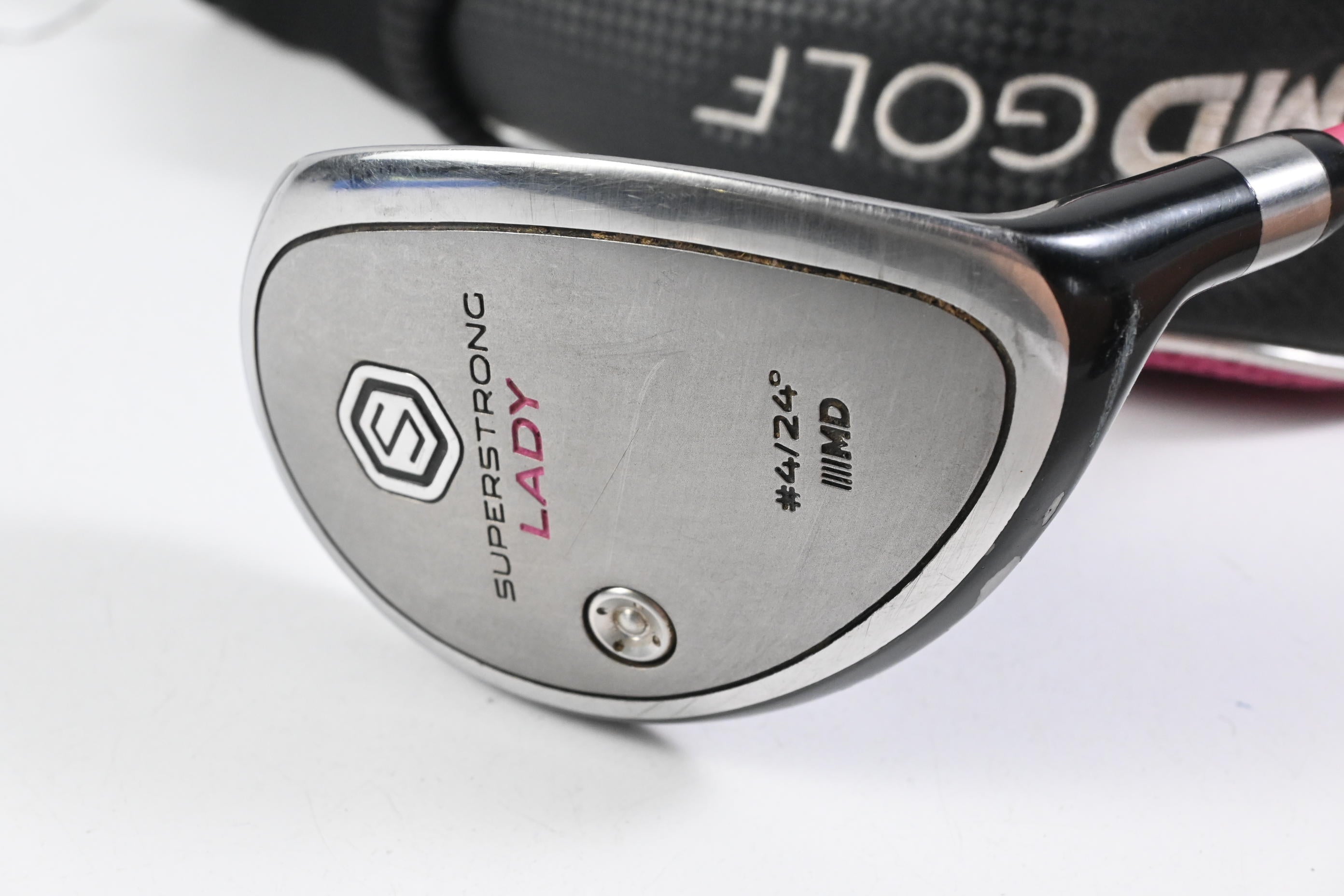 Ladies MD Golf Superstrong #4 Hybrid / 24 Degree / Ladies Flex UST Proforce 65