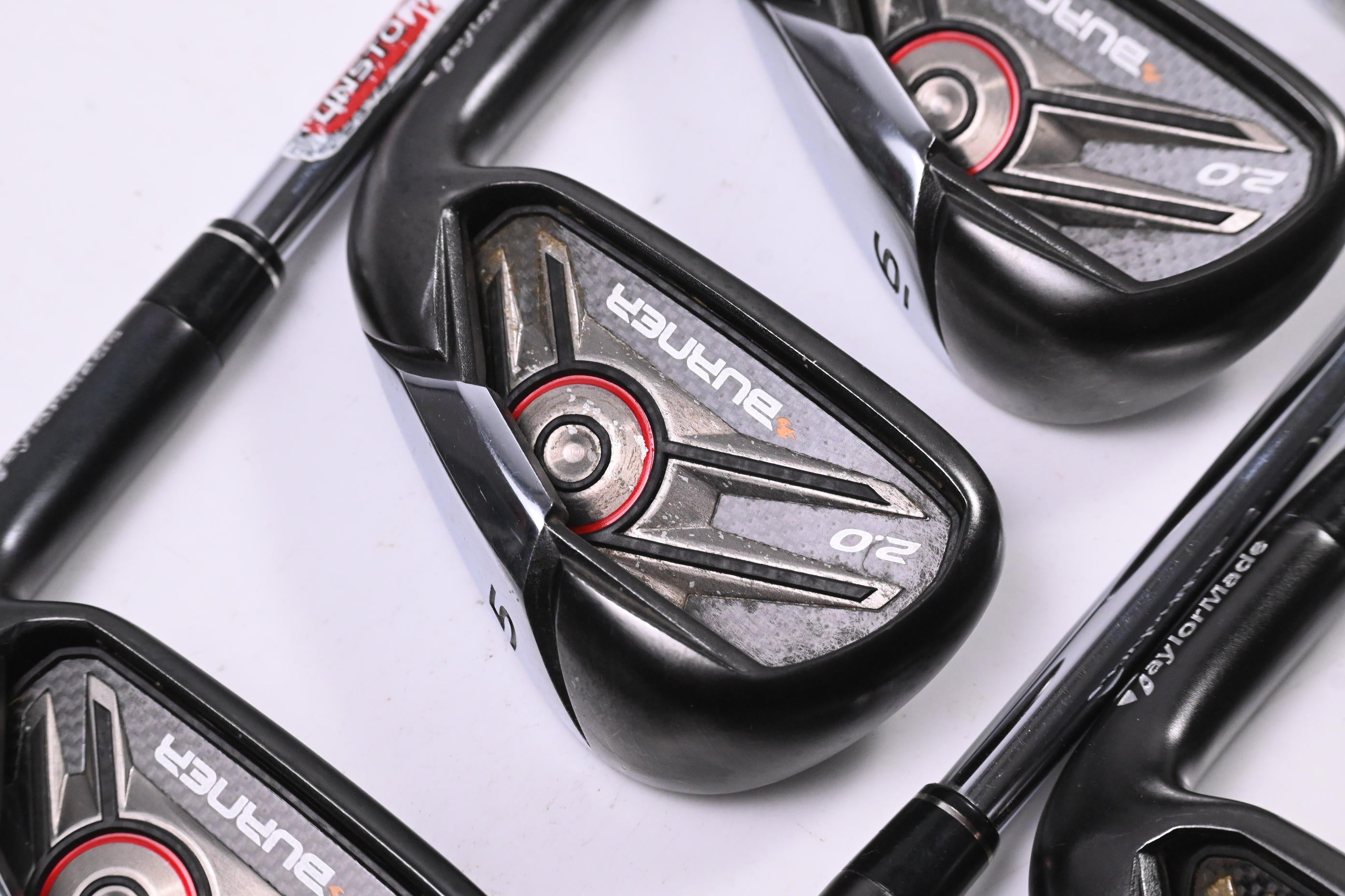 Taylormade Burner 2.0 Irons / 4-PW+SW / Regular Flex Taylormade Burner 85 Shafts