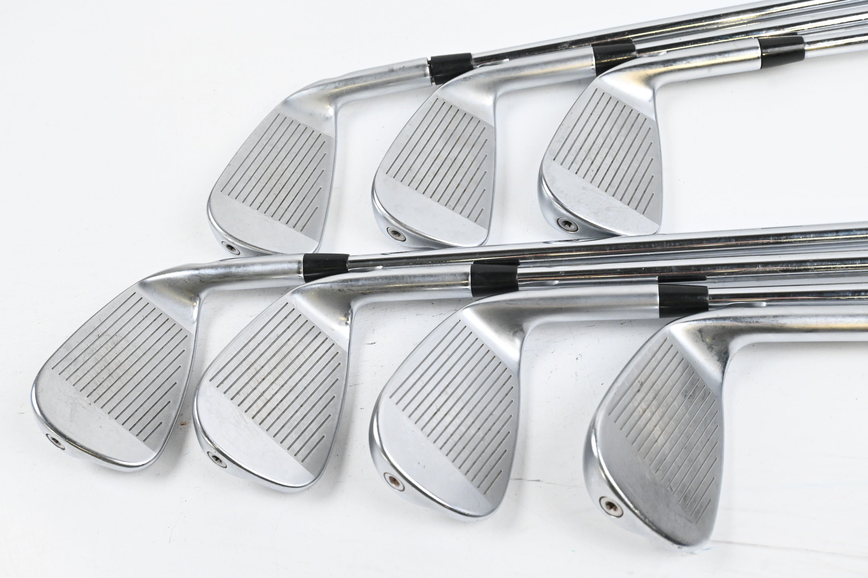 Left Hand Ping i500 Irons / 5-PW+GW / Blue Dot / Regular Flex Dynamic Gold R300