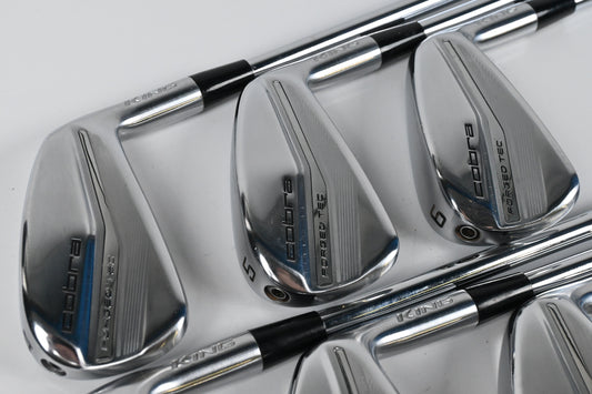 Cobra Forged Tec 2022 Irons / 4-PW / Stiff Flex KBS $-Taper Lite Shafts