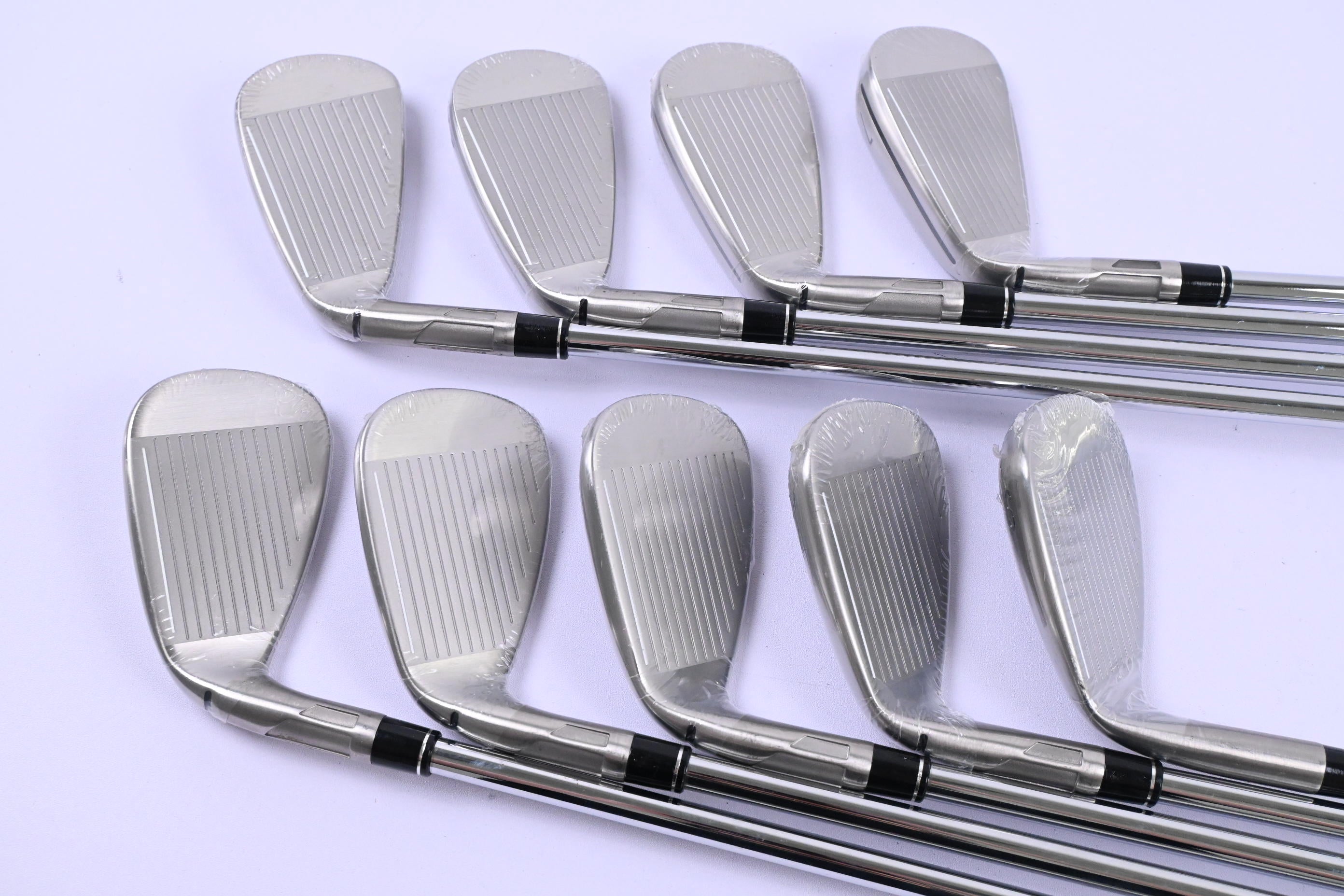Taylormade Stealth Irons / 4-PW+GW+SW / Stiff Flex KBS Max MT 85 Shafts