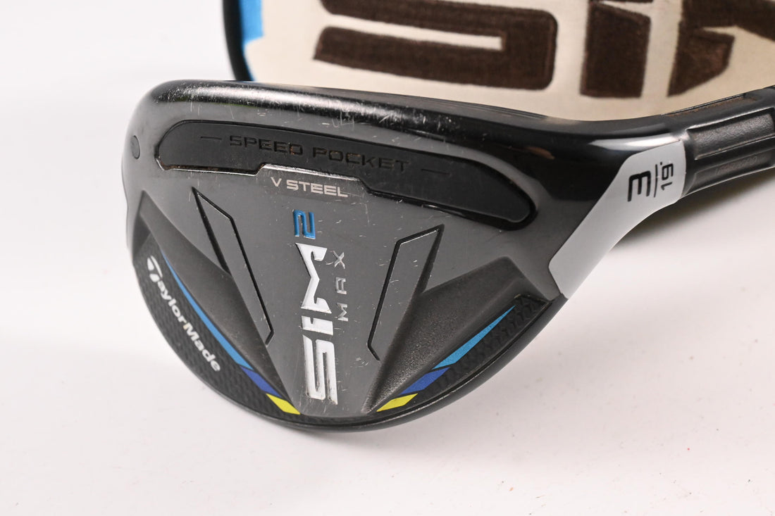 Taylormade SIM2 Max #3 Hybrid / 19 Degree / Stiff Flex UST Proforce V2 85 Shaft