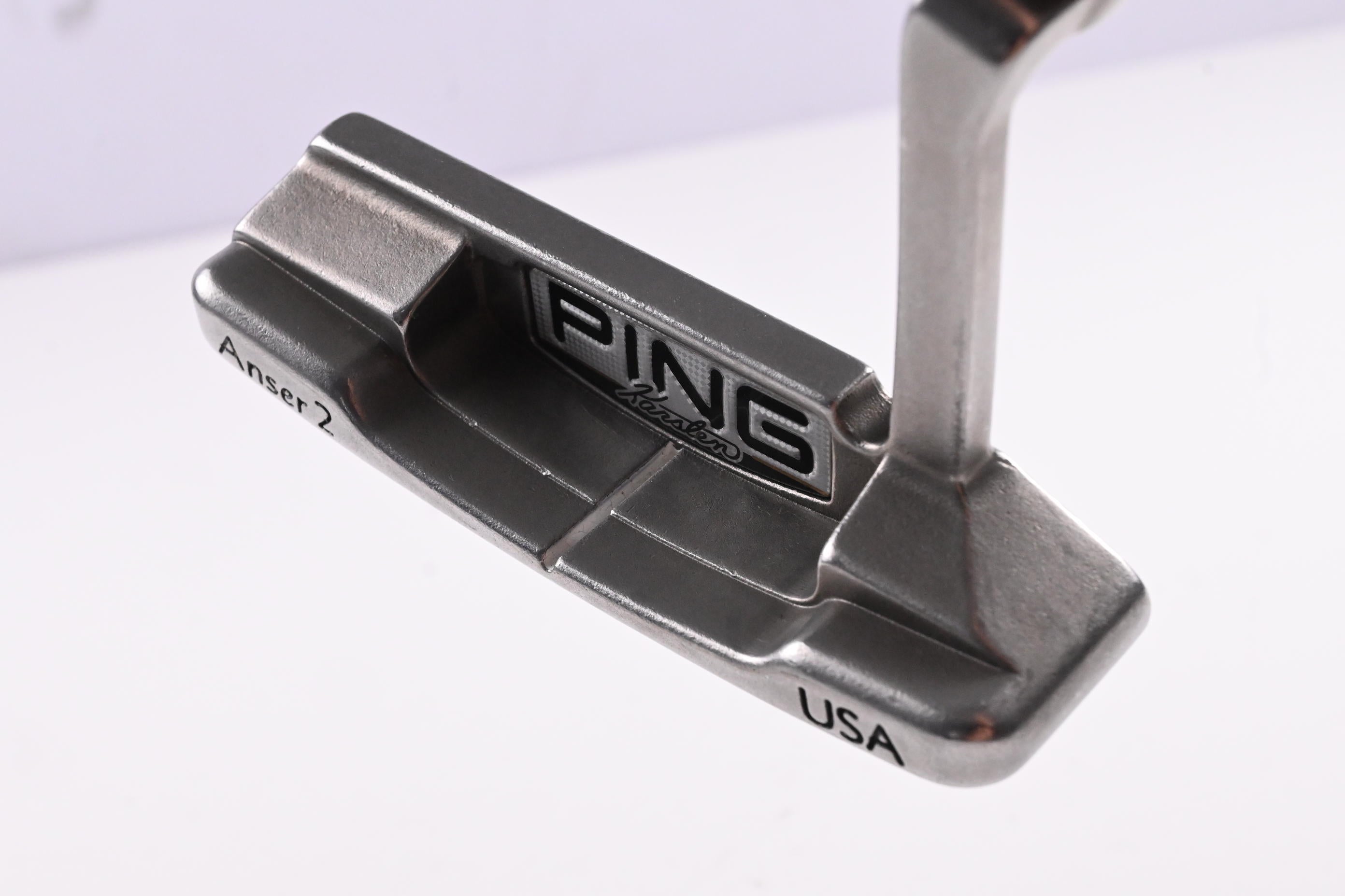 Left Hand Ping Karsten USA Series Anser 2 Putter / Black Dot / 33.5 Inch
