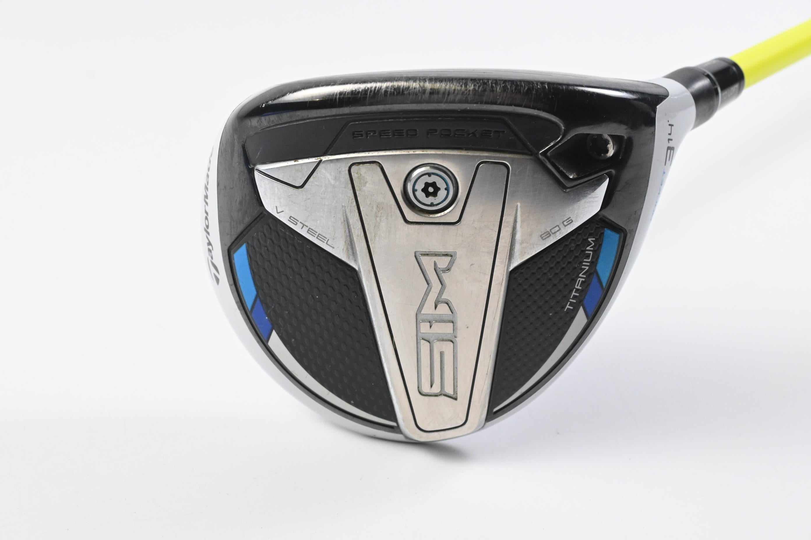 Taylormade SIM Ti #3 Wood / 14 Degree / Stiff Flex UST Mamiya V2 Proforce 6