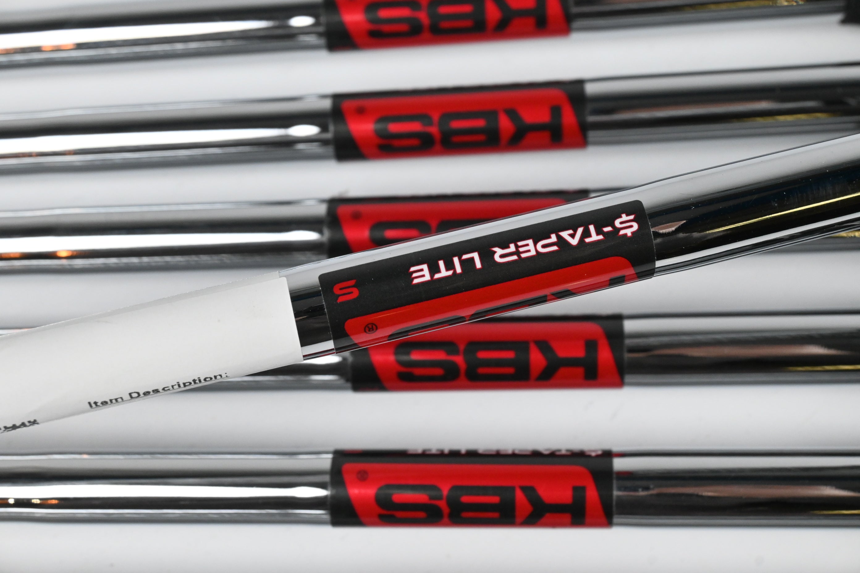 Cobra Forged Tec 2022 Irons / 4-PW / Stiff Flex KBS $-Taper Lite Shafts