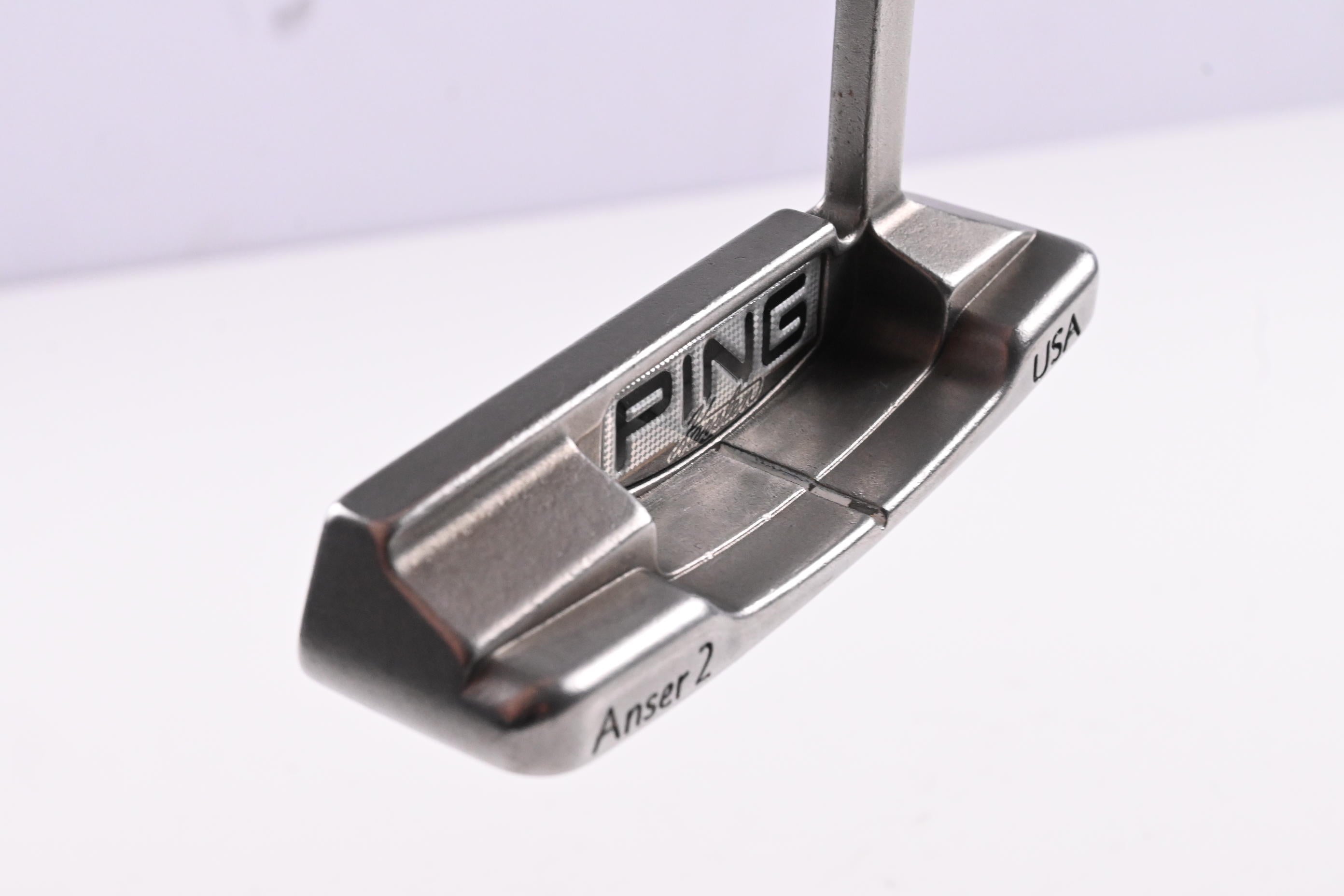 Left Hand Ping Karsten USA Series Anser 2 Putter / Black Dot / 33.5 Inch