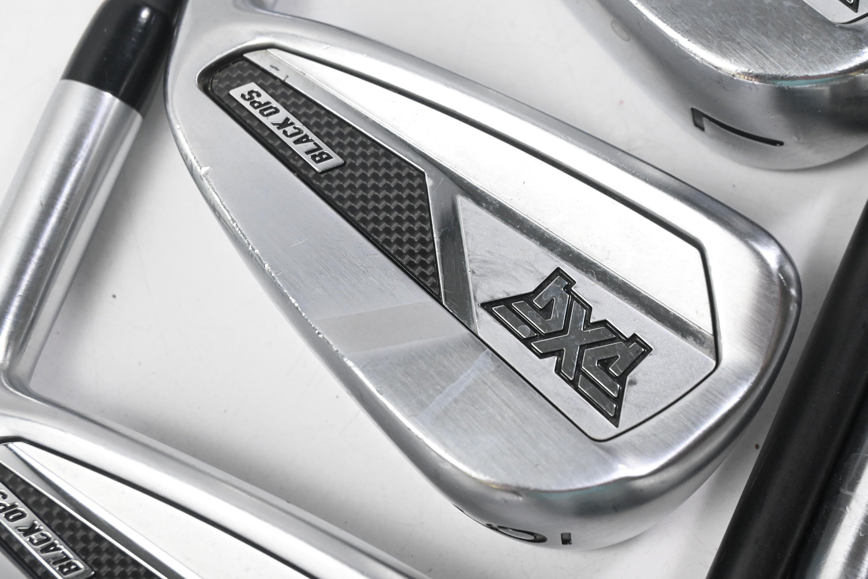 PXG Black Ops Irons / 5-PW+GW / Stiff Flex MMT Black 80 Shafts