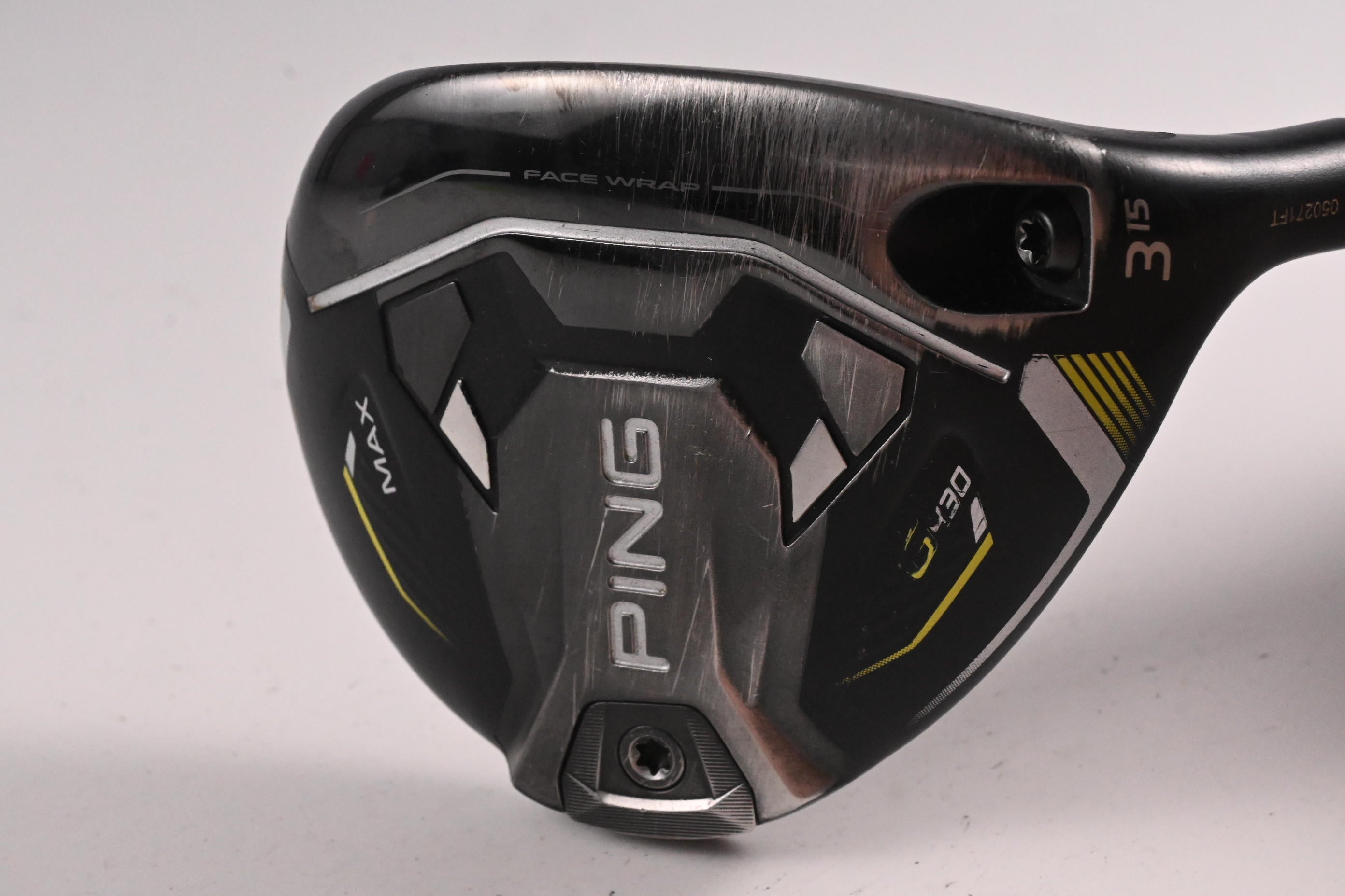 Ping G430 Max #3 Wood / 15 Degree / Regular Flex Ping Tour 2.0 Chrome 65 Shaft