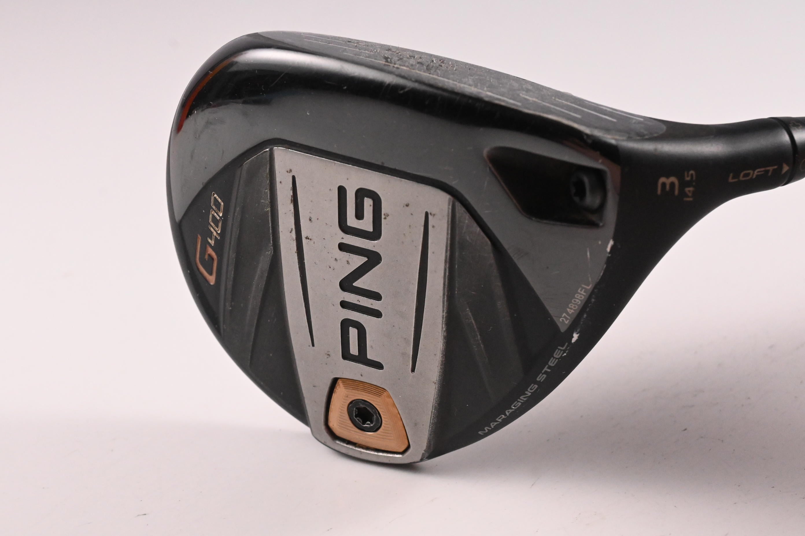 Ping G400 #3 Wood / 14.5 Degree / Stiff Flex Ping Alta CB 65 Shaft