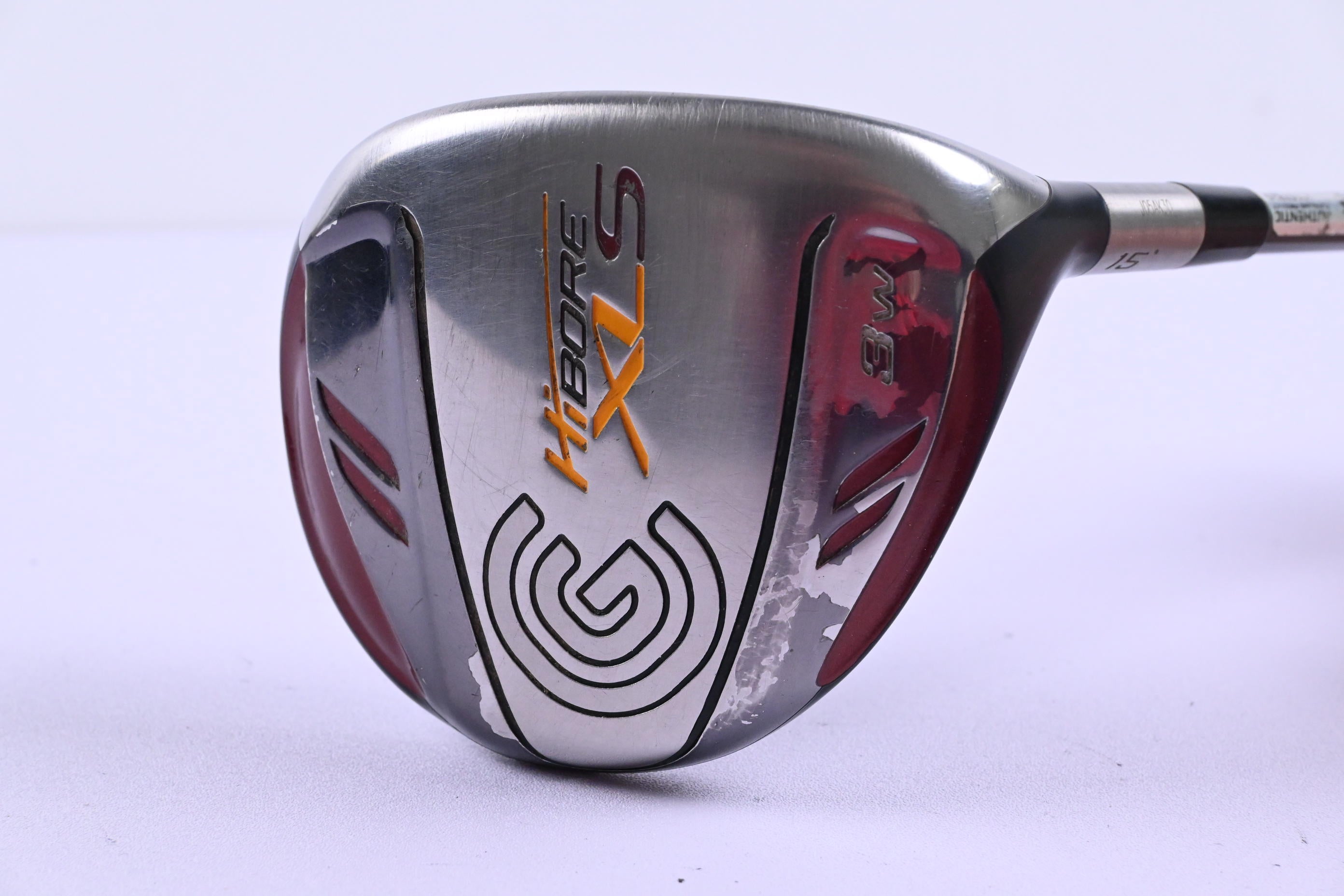 Cleveland HiBore XLS #3 Wood / 15 Degree / Stiff Flex Fit-ON M Red 65 Shaft
