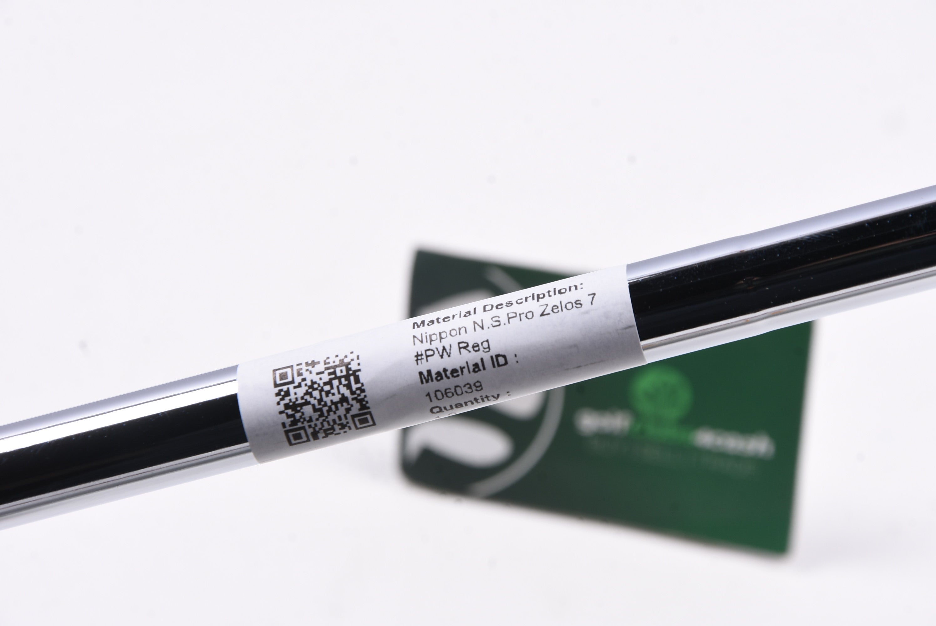 Nippon N.S.Pro Zelos 7 #8 Iron / Regular Flex / 0.355" Tip / Uncut