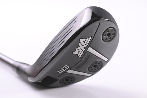 Left Hand PXG 0311 Gen6 #4 Hybrid / 22 Degree / Regular Flex Evenflow Riptide 80