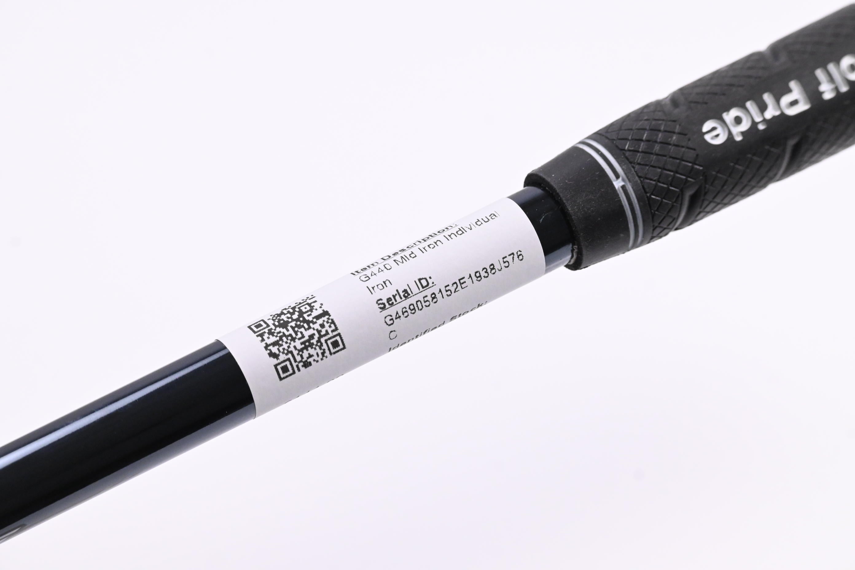 Ping G440 #6 Iron / 25.5 Degree / Black Dot / Senior Flex Recoil Dart 65 Shaft