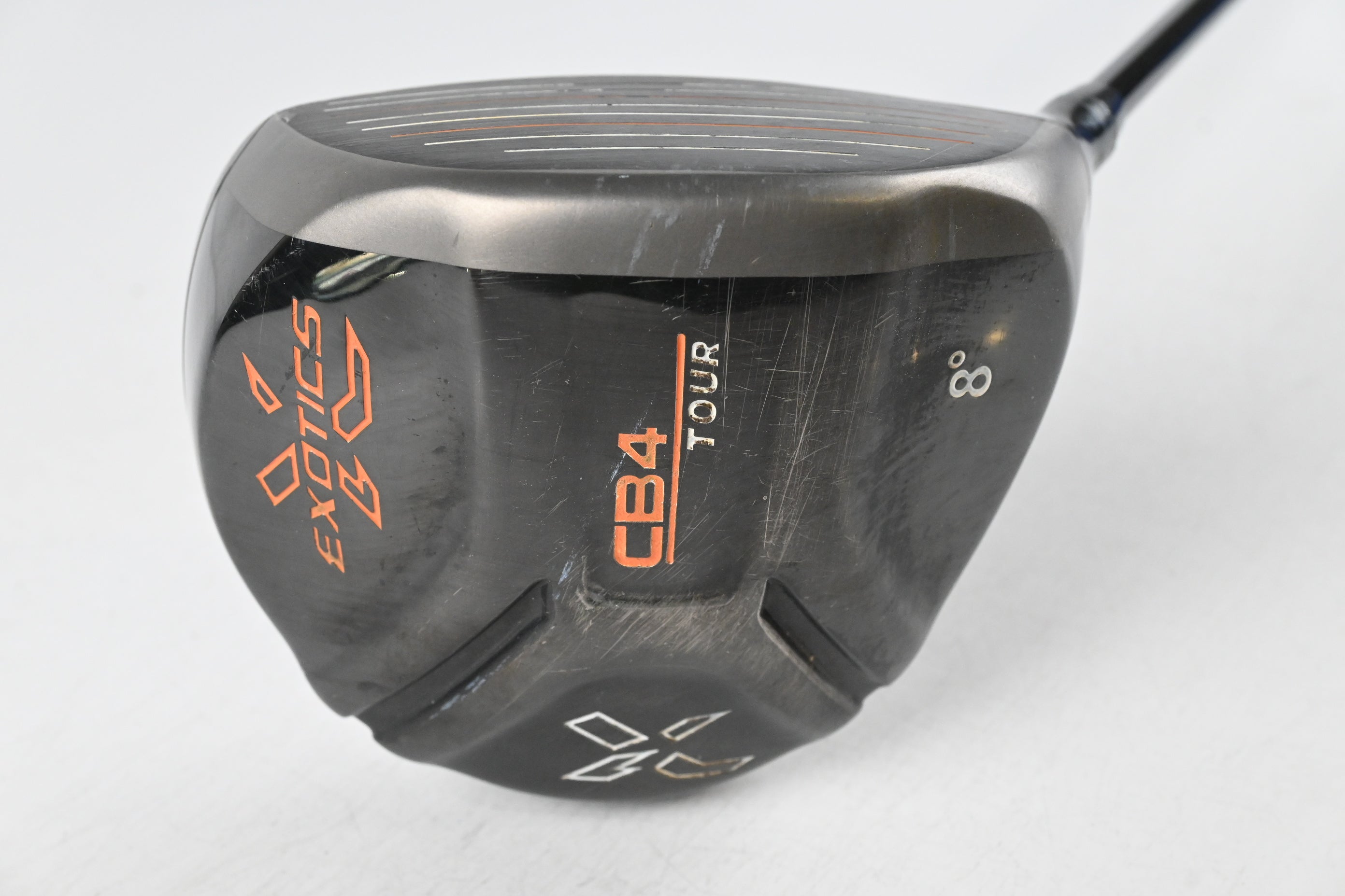 Tour Edge Exotics XCG 3 Driver / 8 Degree / Stiff Flex HZRDUS Smoke Black RDX 70
