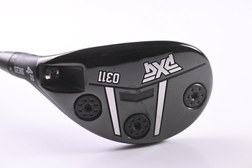 Left Hand PXG 0311 Gen6 #4 Hybrid / 22 Degree / Regular Flex Evenflow Riptide 80