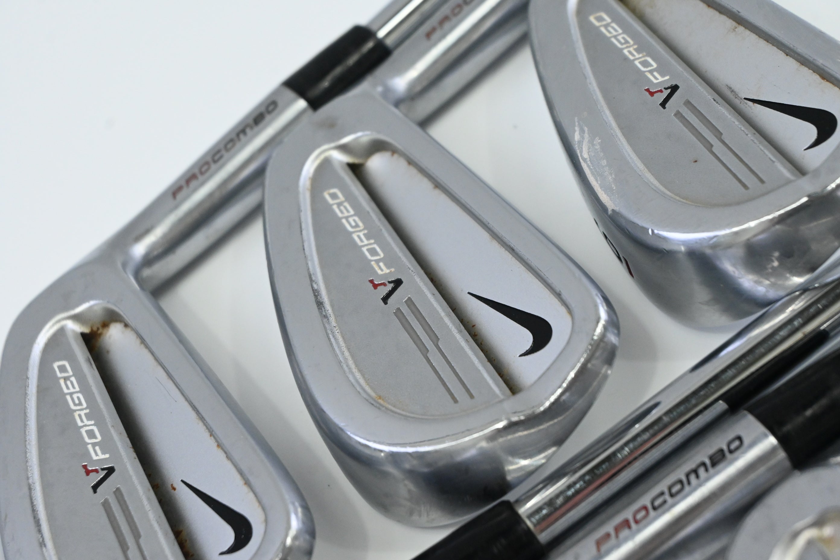 Nike VR Forged Pro Combo 2011 Irons / 4-PW / Stiff Flex KBS Tour-V 110 Shafts