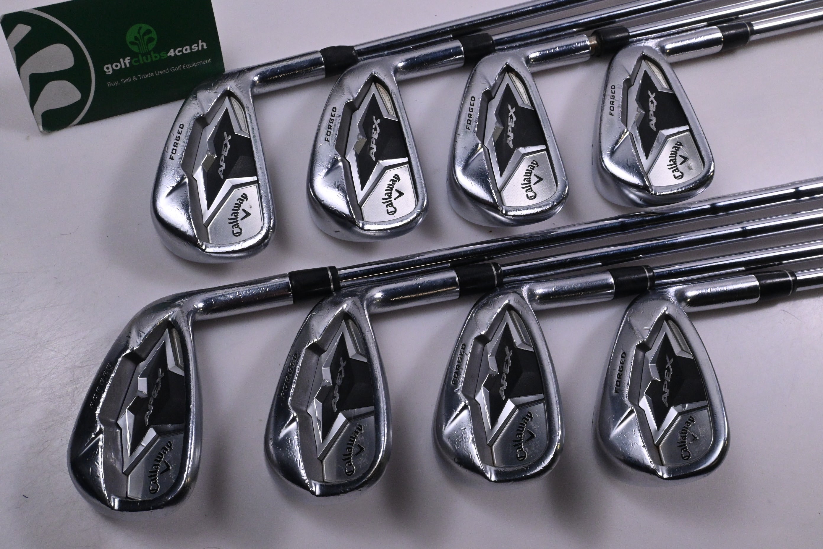 Callaway Apex 19 Irons / 4-PW+GW / X-Flex Elevate Tour Shafts