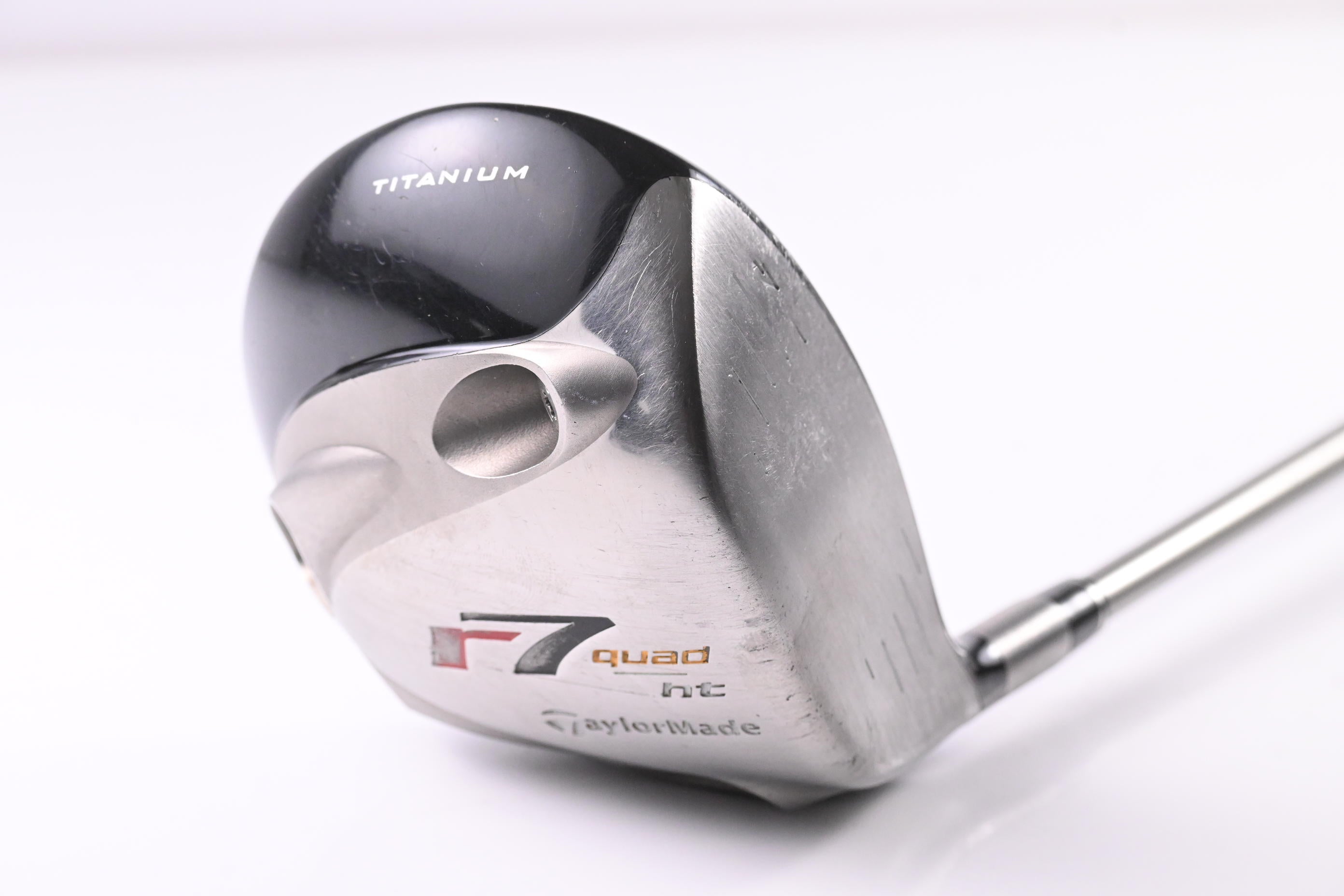 Taylormade R7 Quad Driver / 9.5 Degree / Stiff Flex Taylormade M.A.S.2 55 Shaft