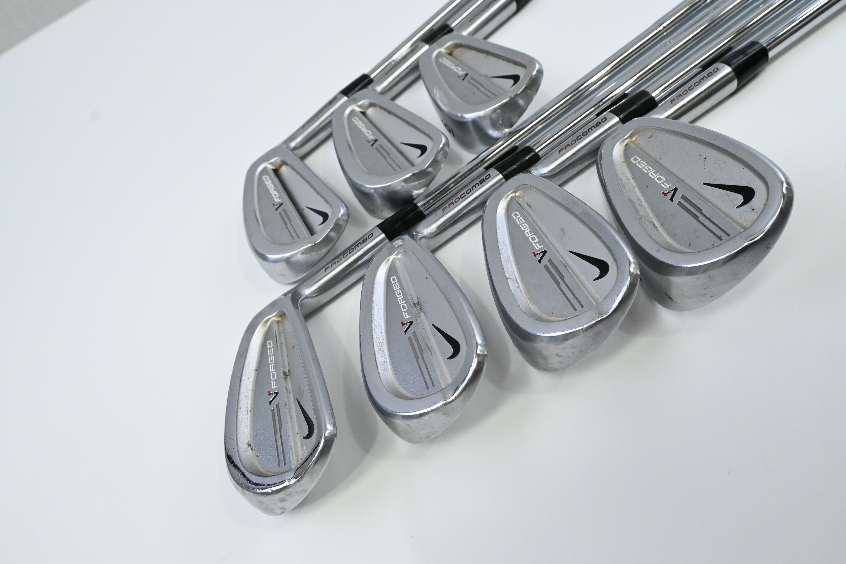 Nike VR Forged Pro Combo 2011 Irons / 4-PW / Stiff Flex KBS Tour-V 110 Shafts