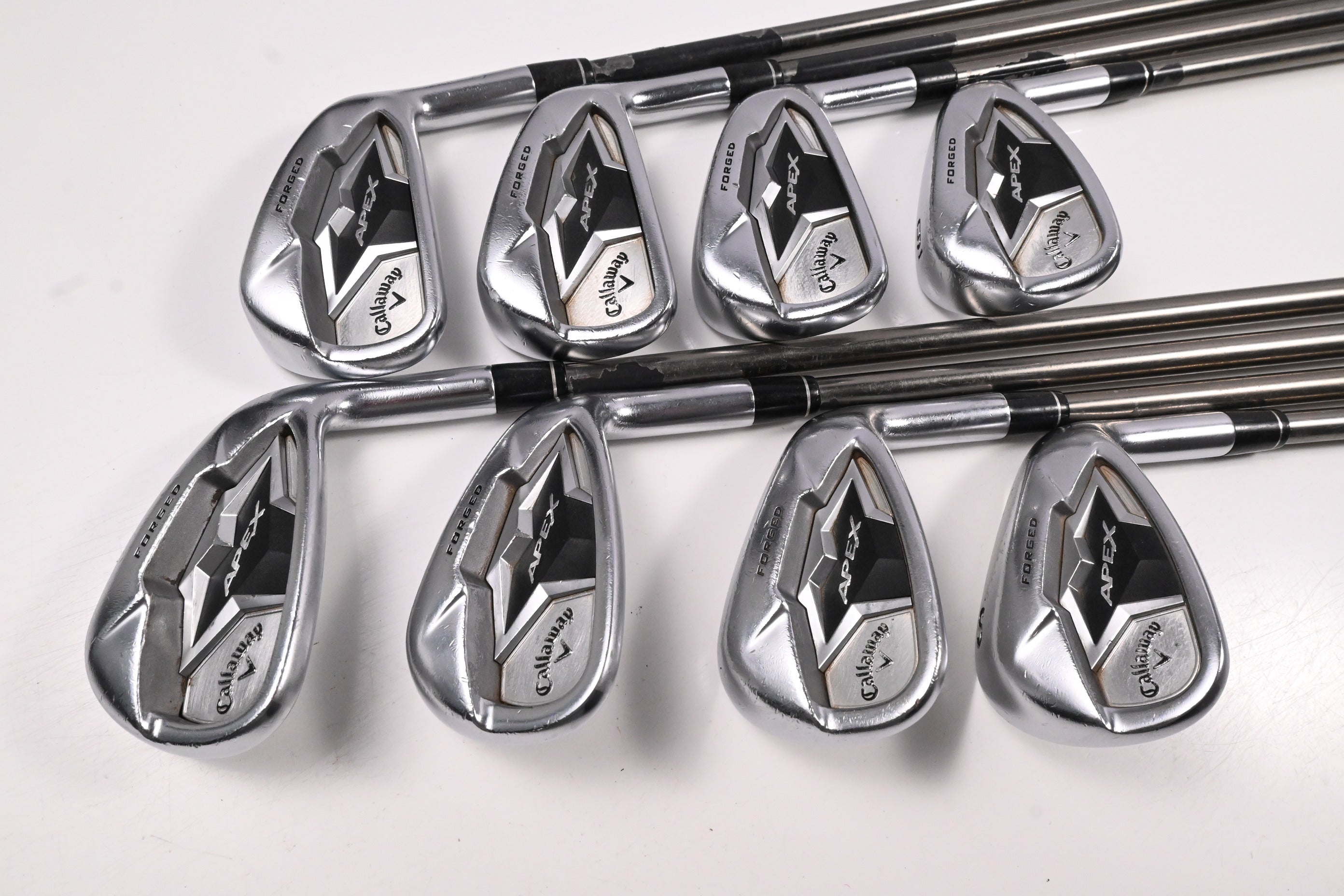Callaway Apex 19 Irons / 5-PW+GW+SW / Regular Flex UST Recoil ESX 460 Shafts