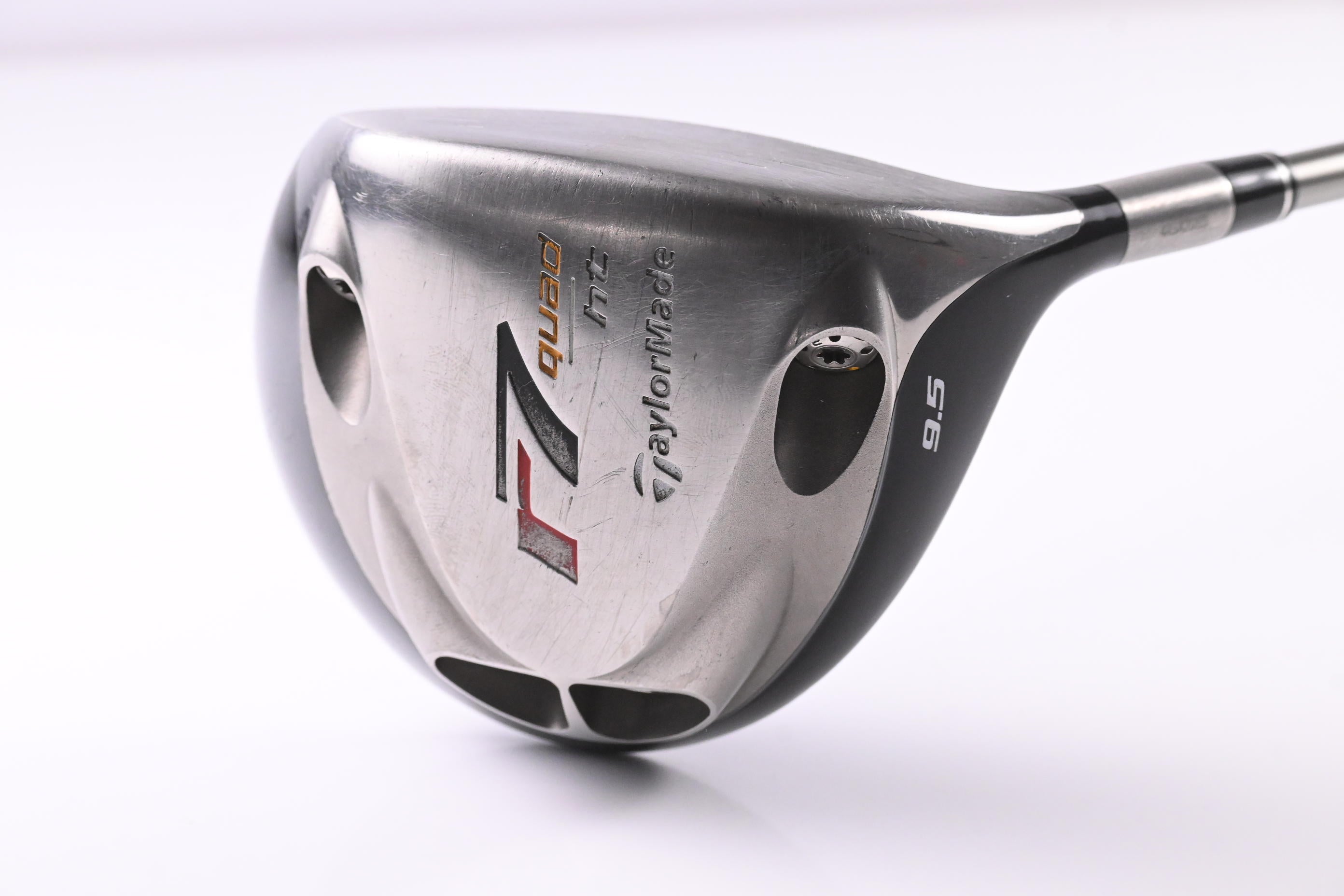 Taylormade R7 Quad Driver / 9.5 Degree / Stiff Flex Taylormade M.A.S.2 55 Shaft
