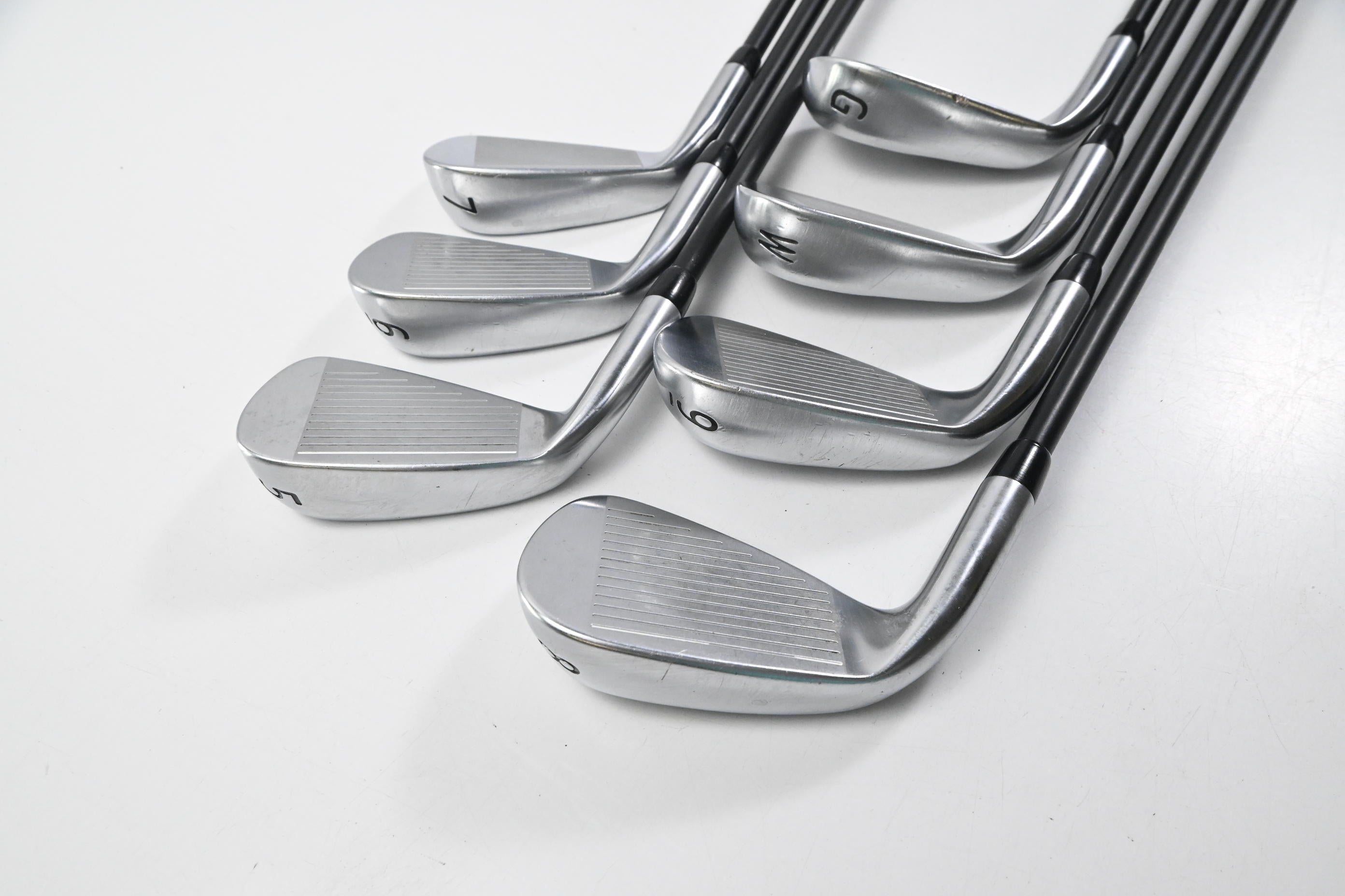 PXG Black Ops Irons / 5-PW+GW / Stiff Flex MMT Black 80 Shafts