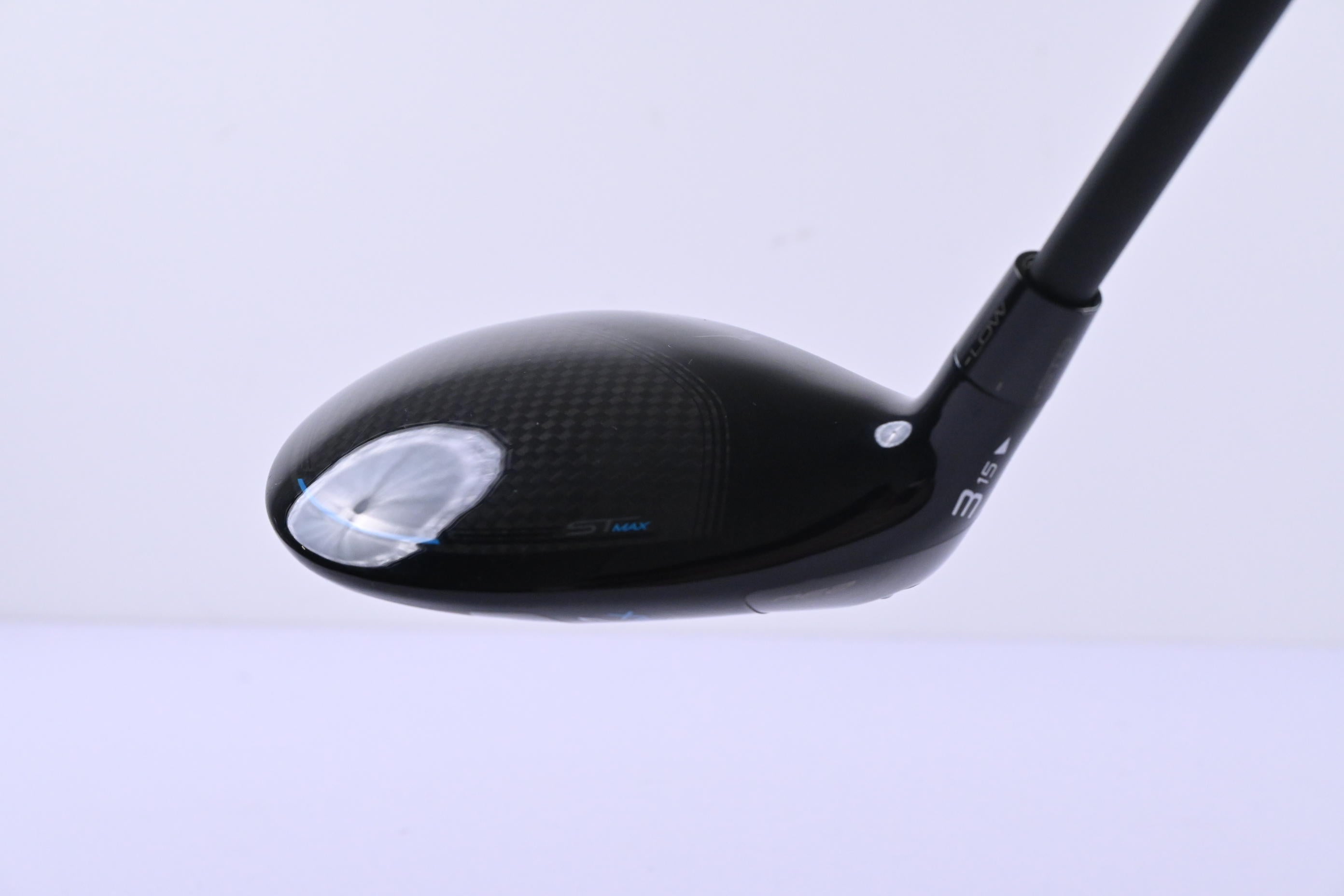 Left Hand Mizuno ST-Max 230 #3 Wood / 15 Degree / Stiff Flex Motore X F3 7 Shaft