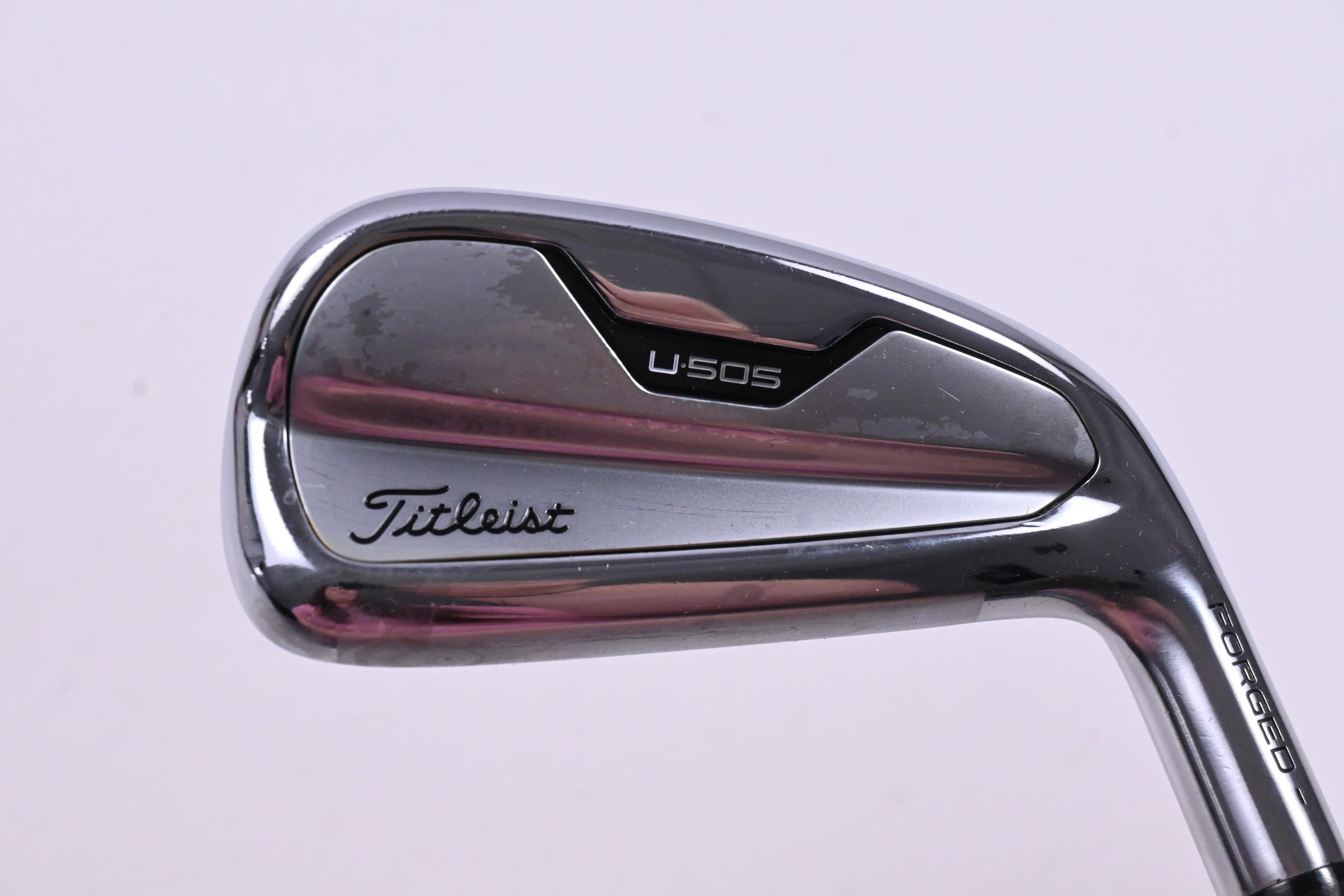 Titleist U505 2021 #3 Iron / 20 Degree / Regular Flex HZRDUS Smoke RDX Black 80