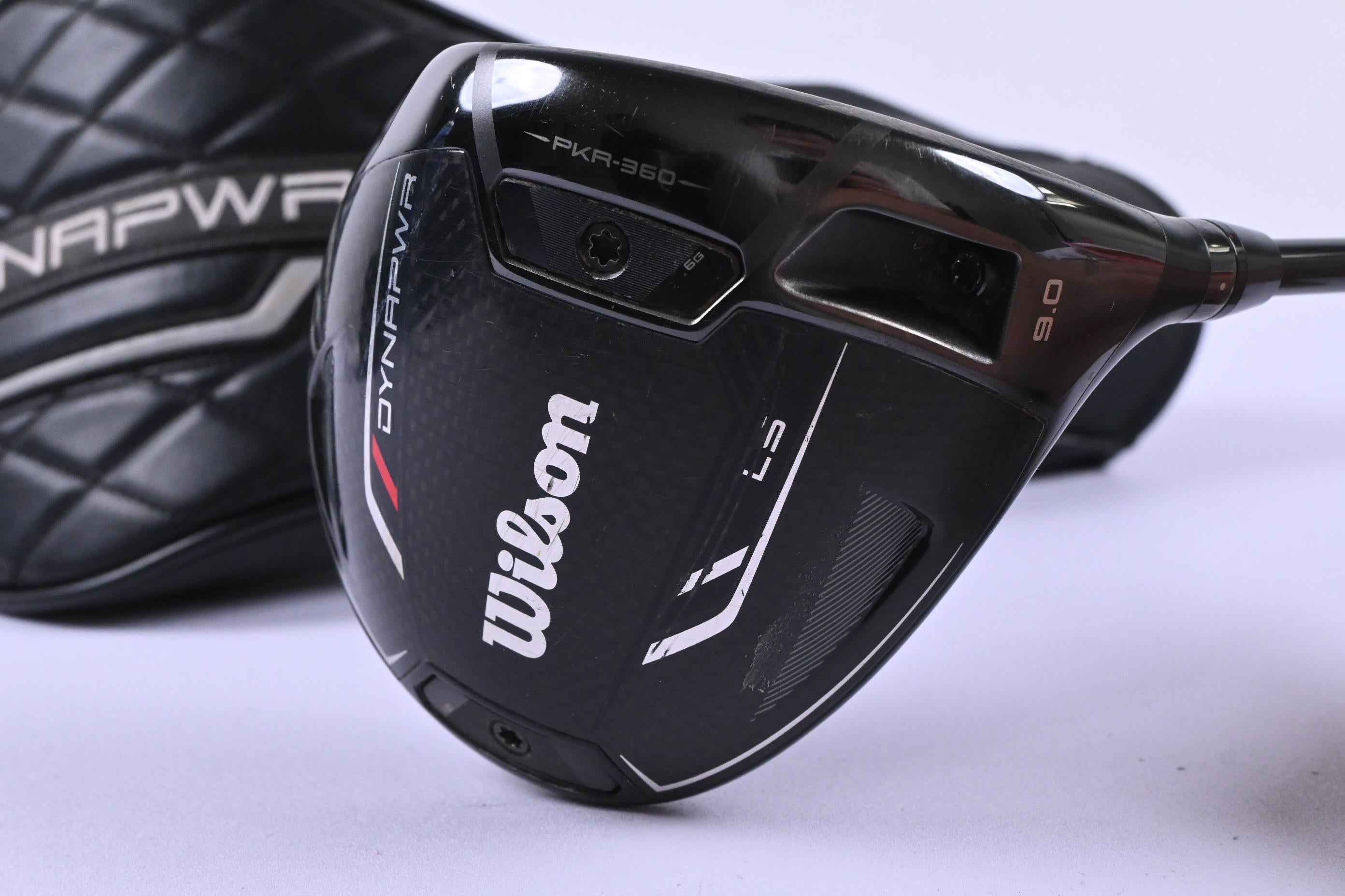 Wilson DYNAPWR 2025 LS Driver / 9 Degree / Stiff Flex HZRDUS Smoke Red RDX 50