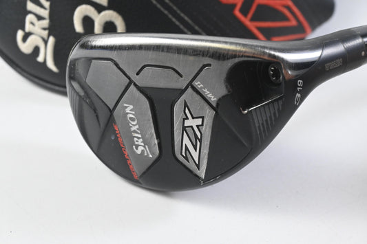 Srixon ZX Mk II 2023 #3 Hybrid / 19 Degree / Regular Flex HZRDUS Smoke Red RDX