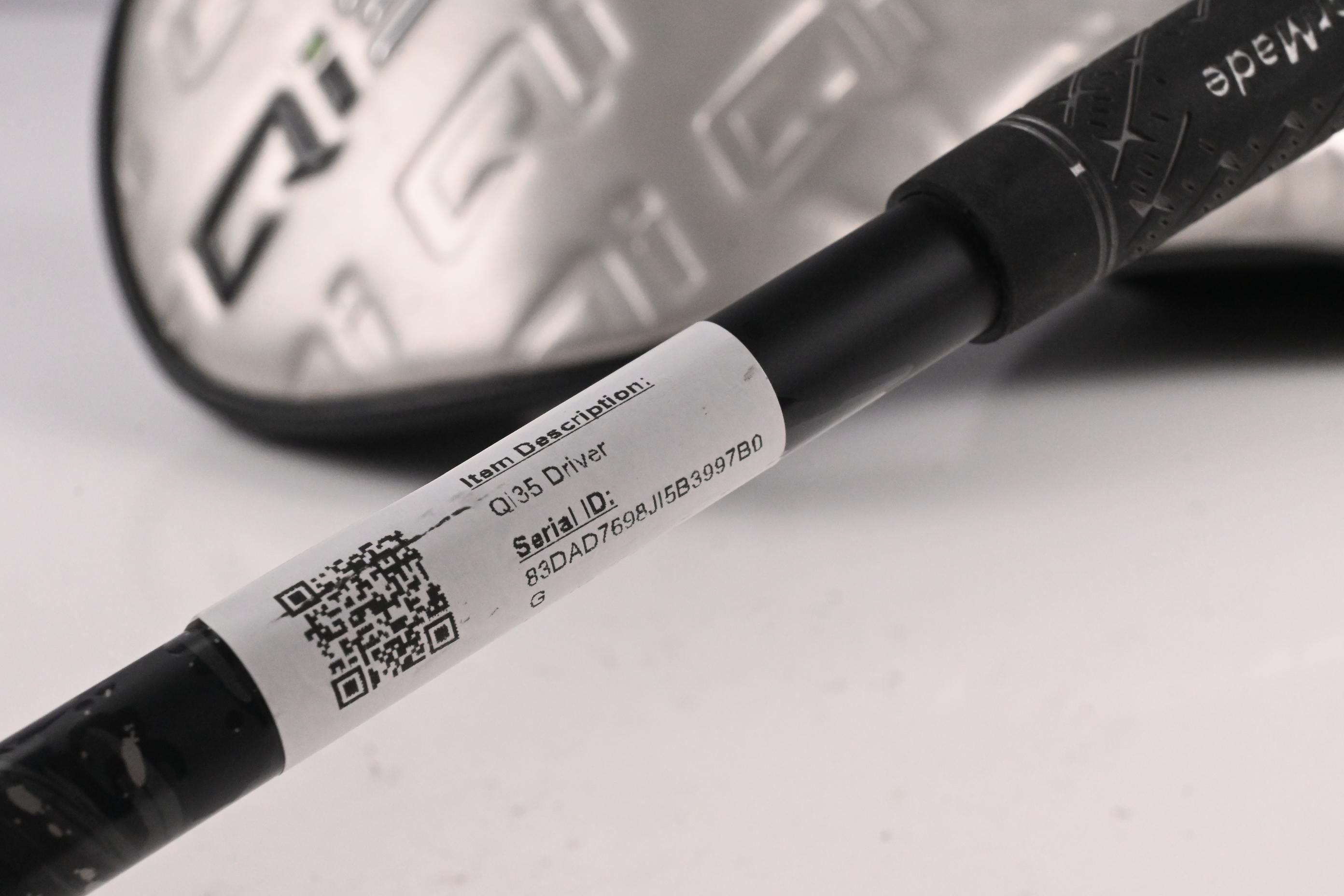 Taylormade Qi35 Driver / 9 Degree / Regular Flex Mitsubishi Kai'li Blue 60 Shaft