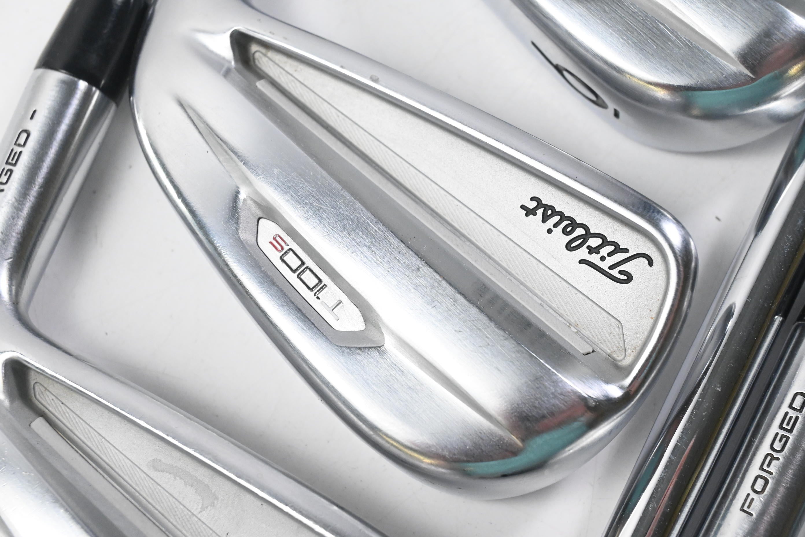 Titleist T100.S 2021 Irons / 4-PW / Stiff Flex AMT Tour White S300 Shafts