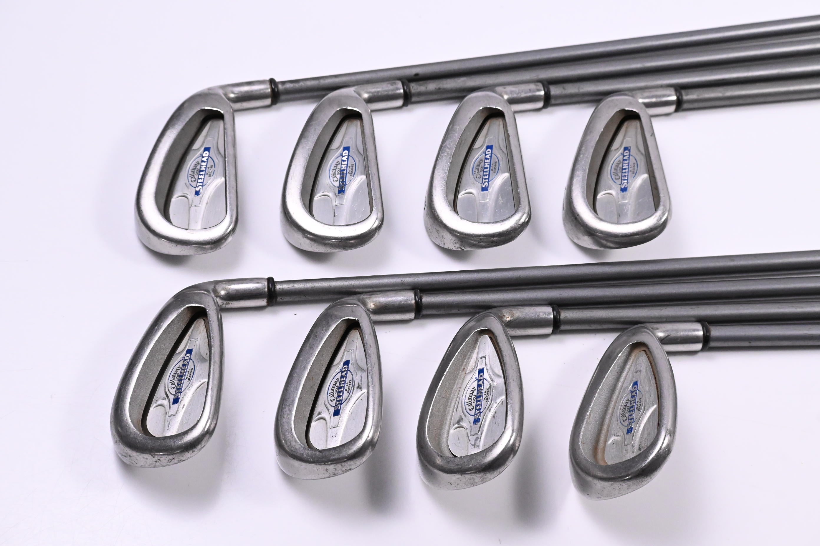 Callaway X-14 Irons / 4-PW+SW / Regular Flex Callaway Big Bertha Steel Head