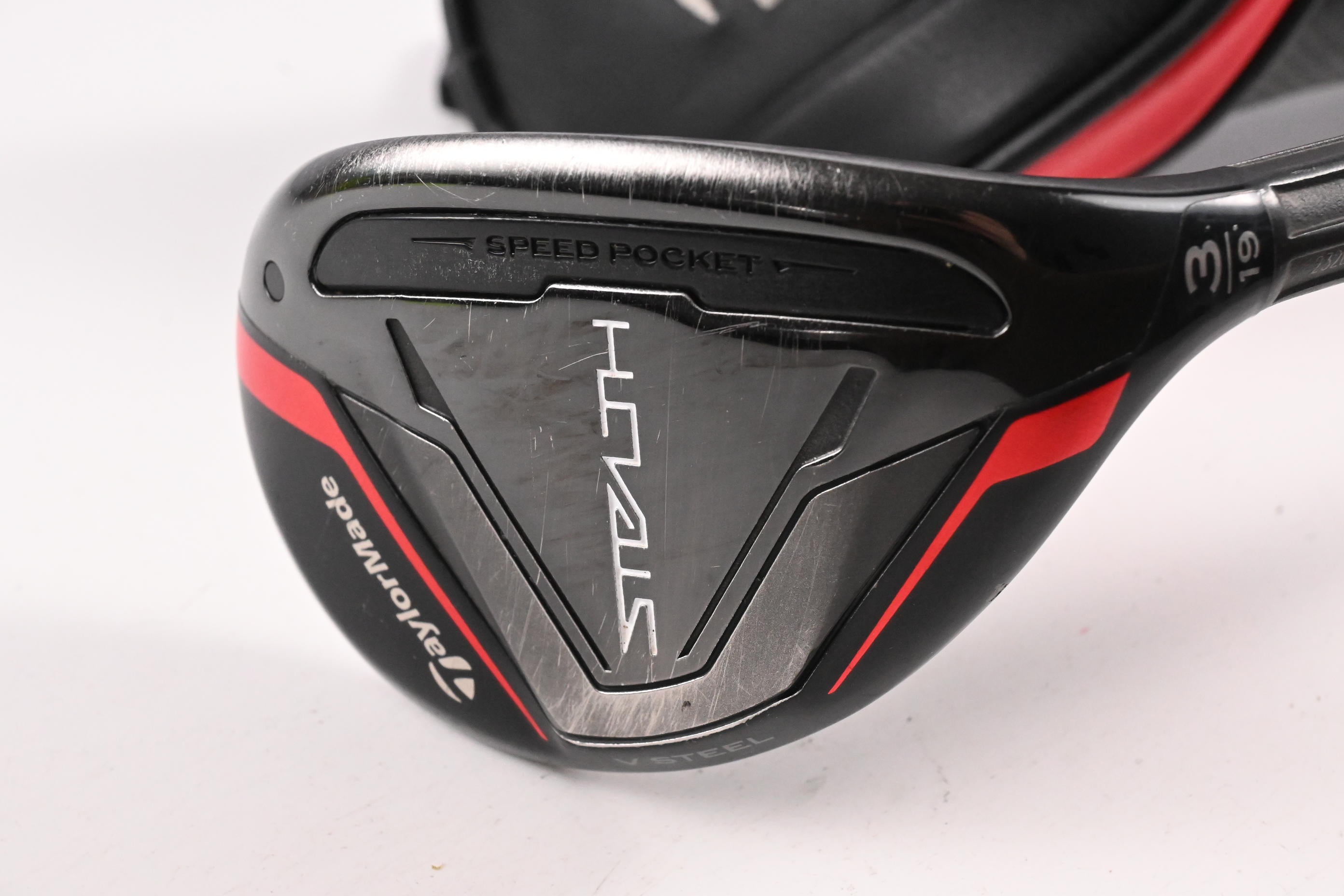 Taylormade Stealth #3 Hybrid / 19 Degree / Stiff Flex Fujikura Ventus Red 7