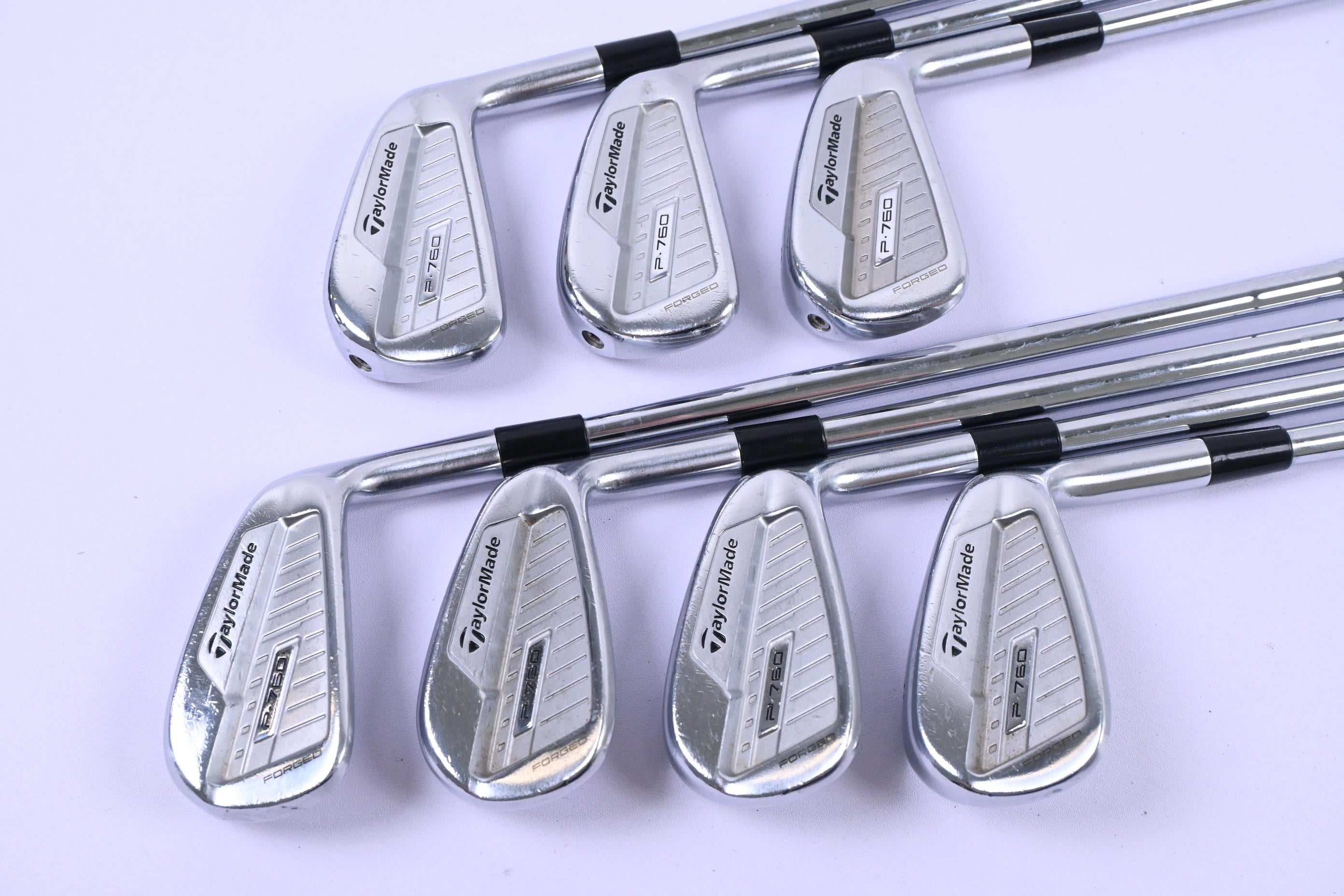 Taylormade P760 Irons / 4-PW / Stiff Flex Dynamic Gold 105 S300 Shafts