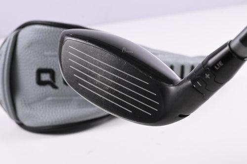 Callaway Quantum Max #4 Hybrid / 21 Degree / Regular Flex Denali Frost Silver 60