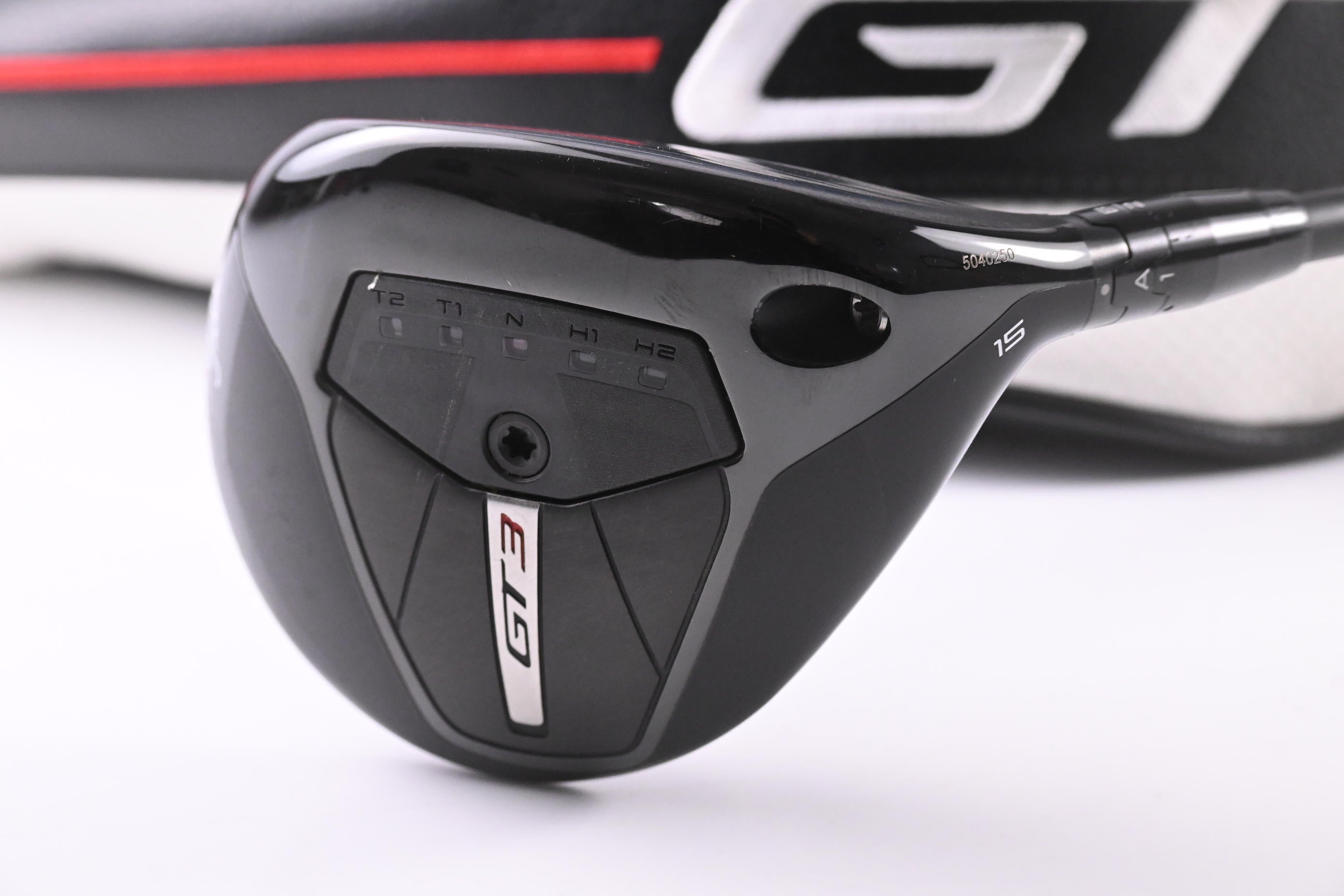 Titleist GT3 #3 Wood / 15 Degree / Stiff Flex Project X HZRDUS Red CB 60 Shaft