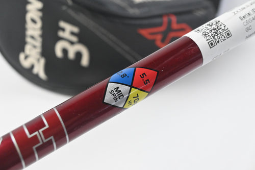 Srixon ZX Mk II 2023 #3 Hybrid / 19 Degree / Regular Flex HZRDUS Smoke Red RDX