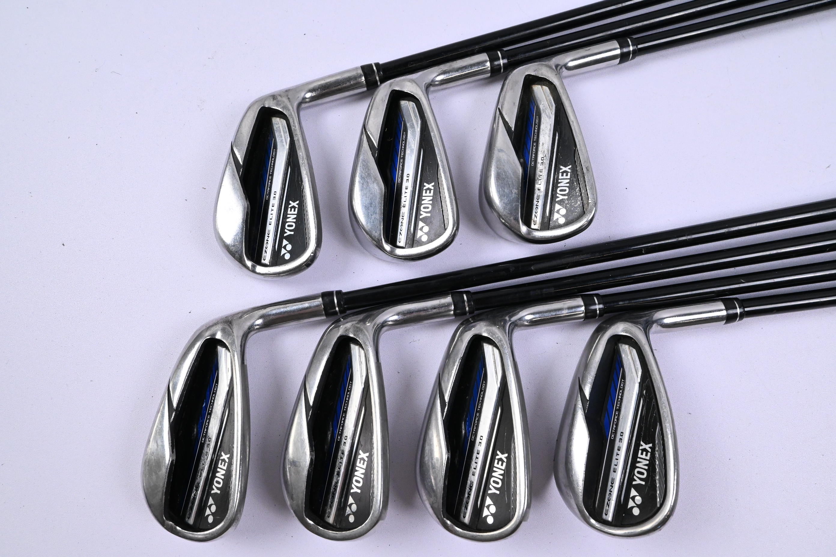 Yonex Ezone Elite 3 Irons / 5-PW+SW / Regular Flex Yonex EX-E03 Shafts