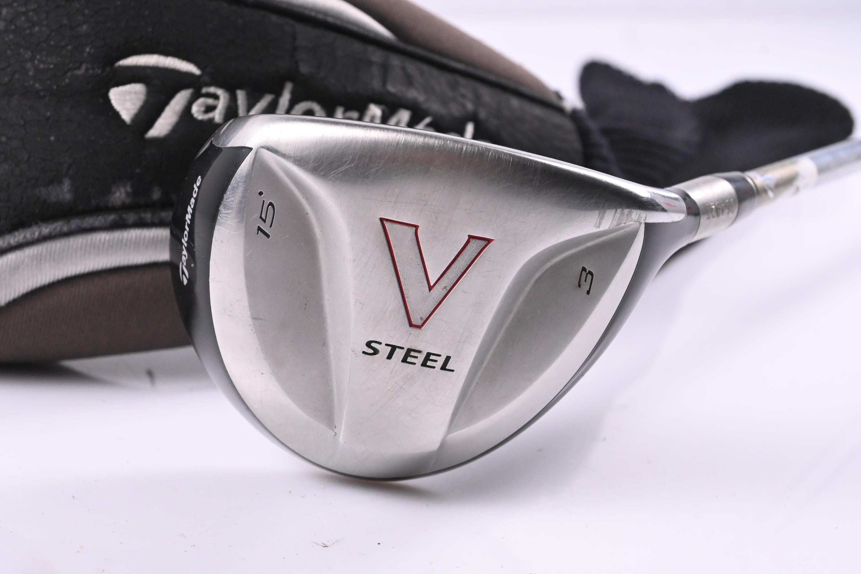 Taylormade V-Steel #3 Wood / 15 Degree / Regular Flex True Temper Steel Shaft