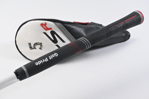Left Hand Titleist TSR3 #5 Hybrid / 24 Degree / Stiff Flex HZRDUS Black 80 Shaft