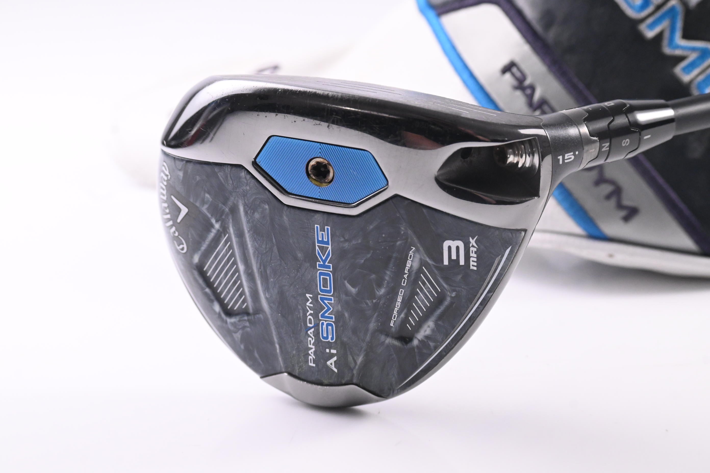 Callaway Paradym Ai Smoke Max #3 Wood / 15 Degree / Stiff Flex Tensei AV Blue 65