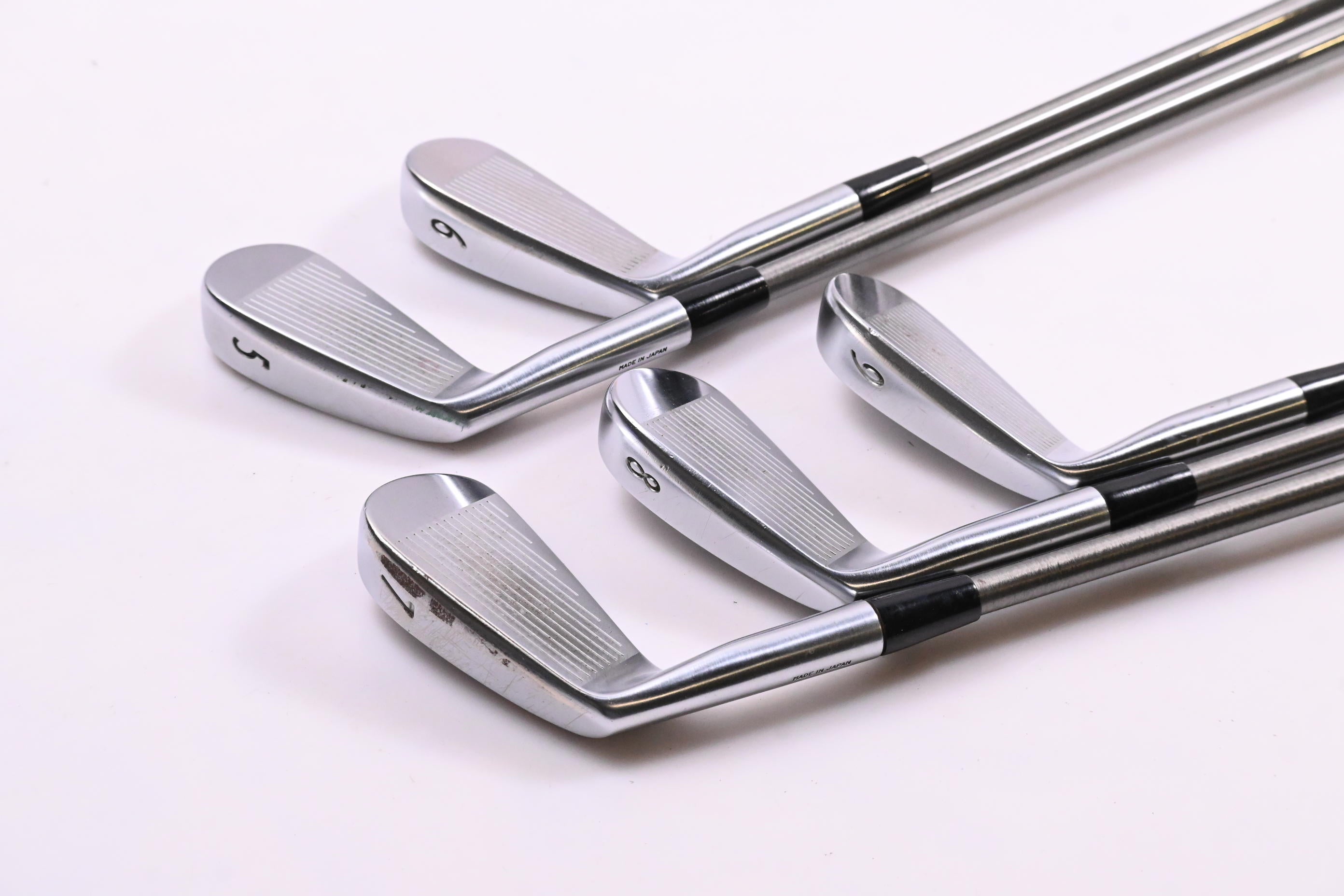 Miura MC-501 2018 Irons / 5-9i / Stiff Flex SteelFiber i110cw Shafts