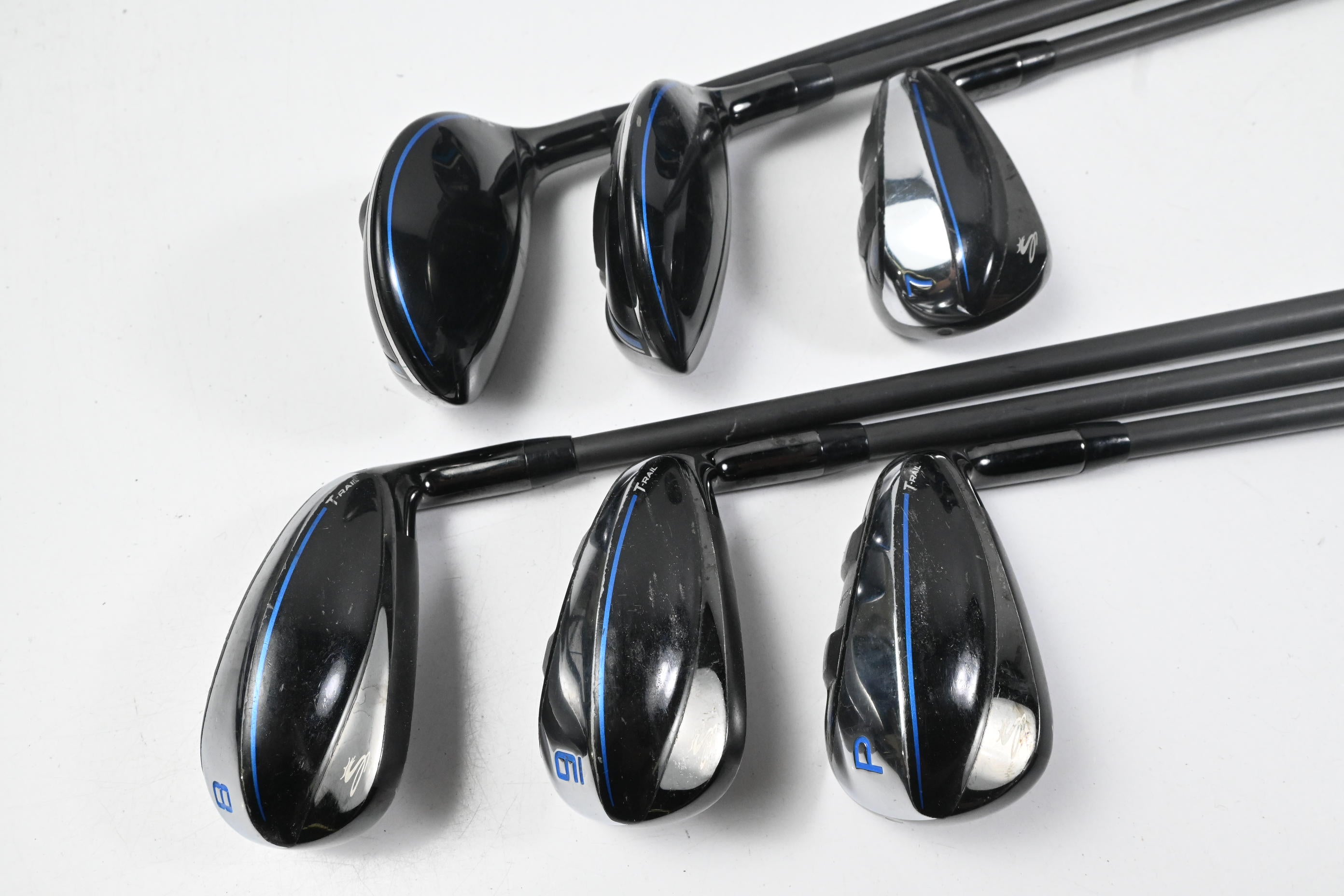 Cobra T-Rail Hybrid Combo Irons / 5-6H+7-PW / Regular Flex Cobra Ultralite 50