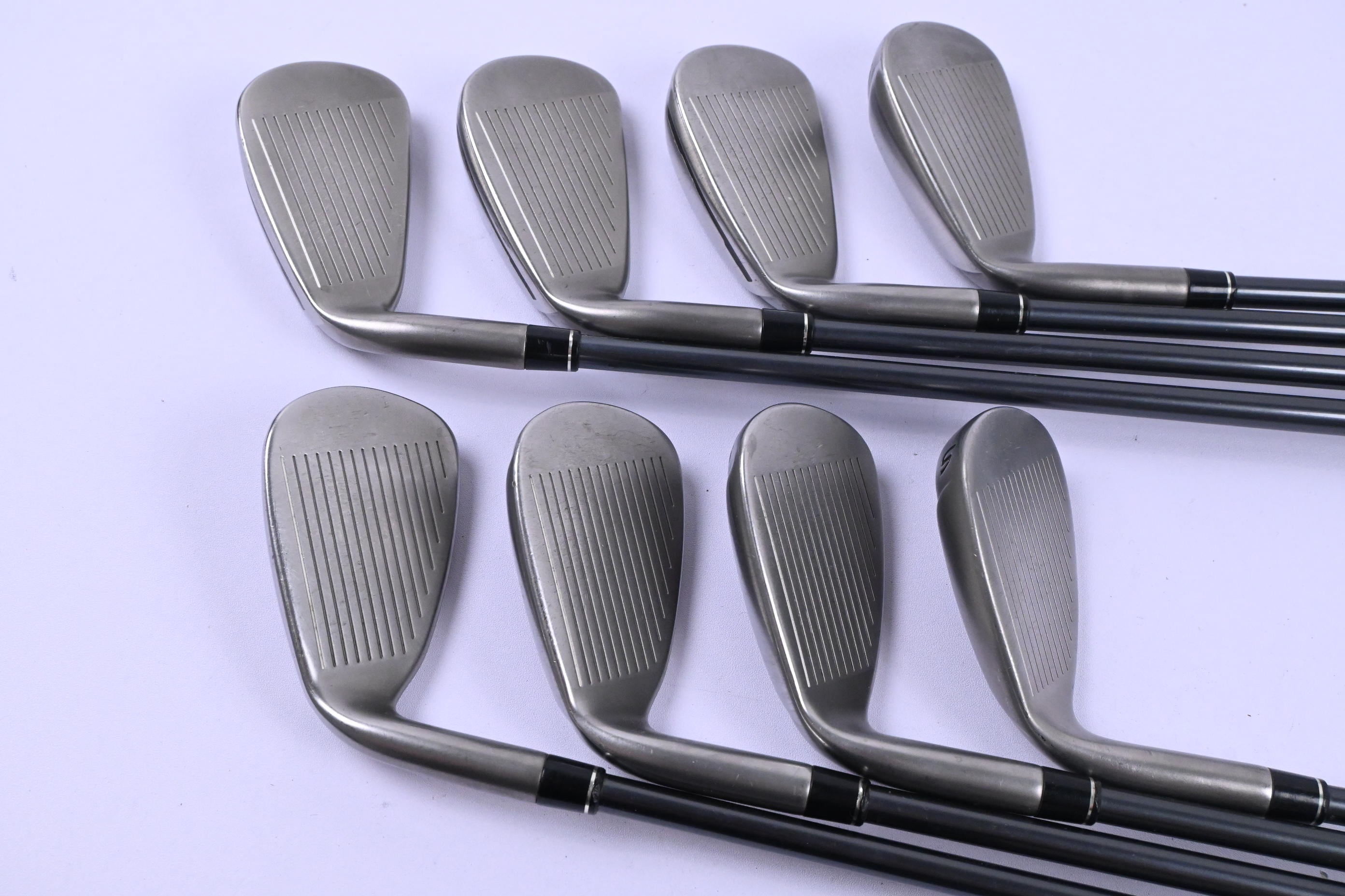 Taylormade Aeroburner Irons / 5-PW+GW+SW / Regular Flex REAX 60 Shafts