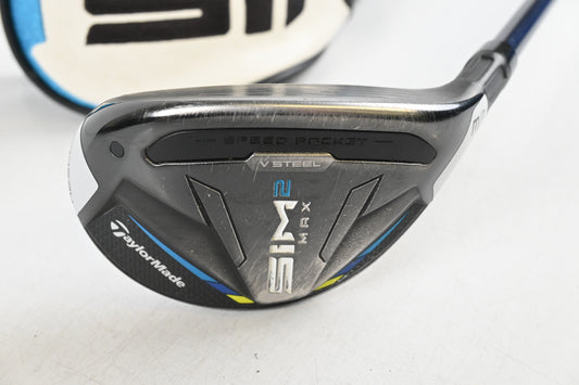 Taylormade SIM2 Max #3 Hybrid / 19 Degree / Stiff Flex Ventus Blue 7 Shaft