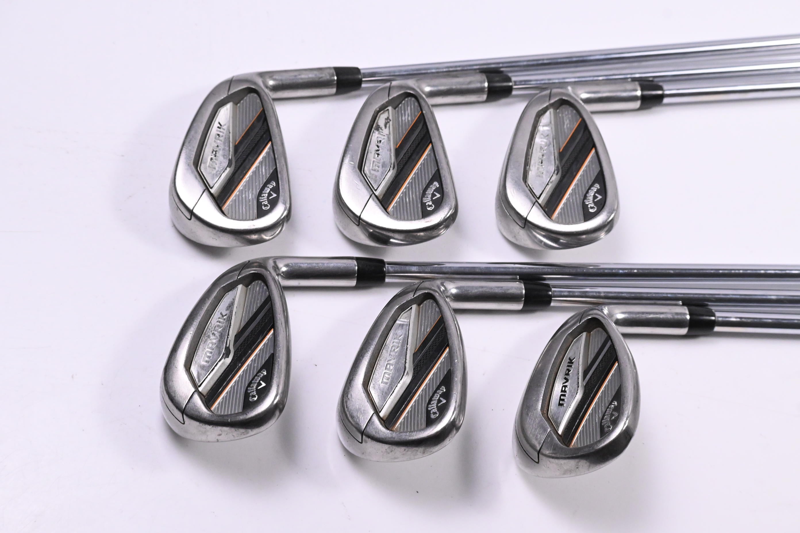 Callaway Mavrik Irons / 6-PW+GW / Regular Flex KBS MAX 80 Shafts