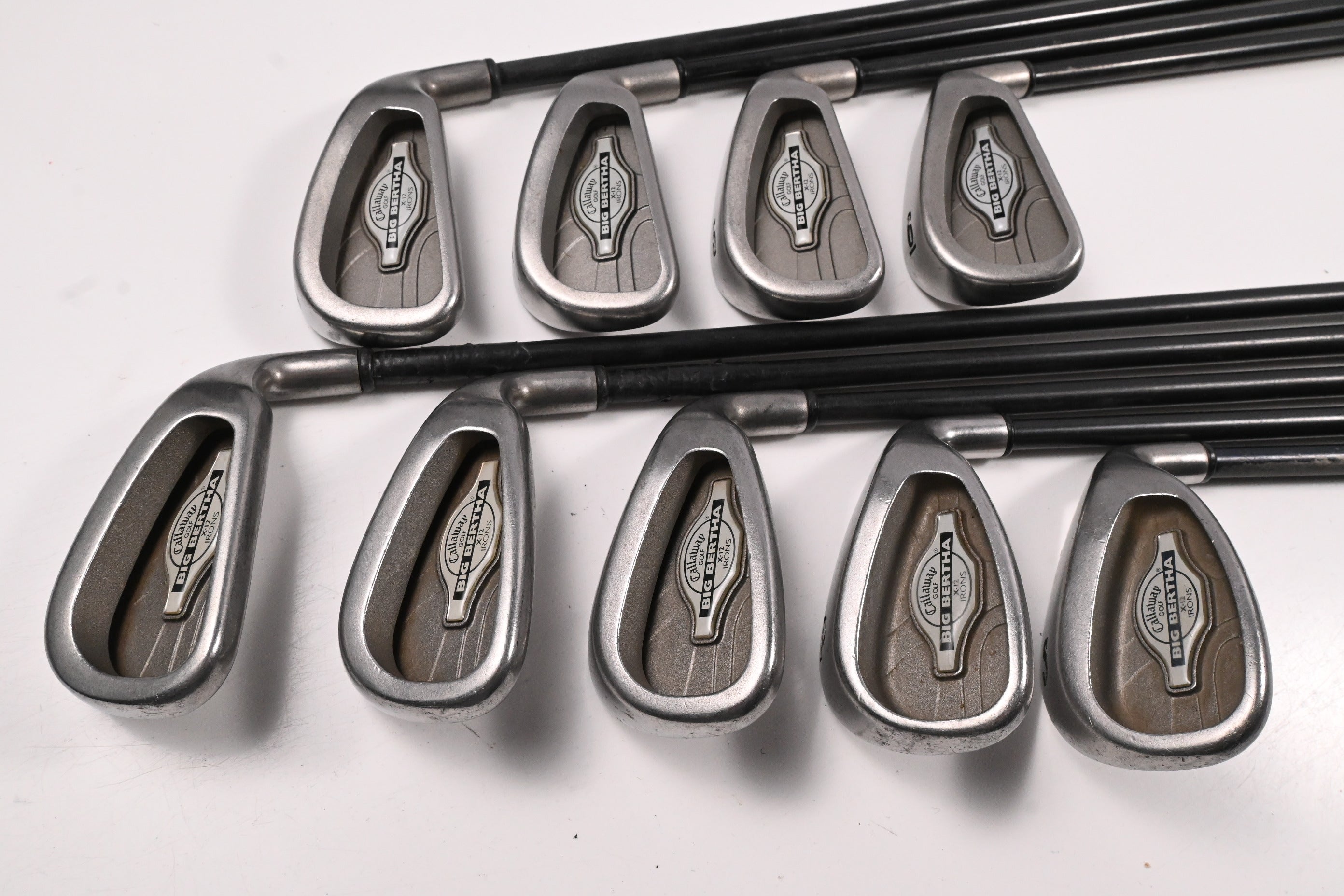 Callaway X-12 Irons / 3-PW+SW / Regular Flex Callaway RCH 96 Shafts