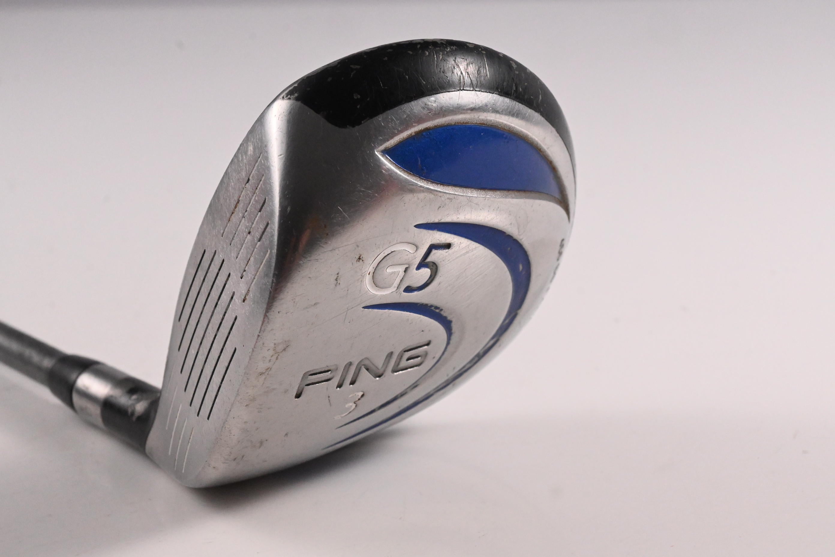 Left Hand Ping G5 #3 Wood / 15 Degree / Regular Flex Ping TFC 100 F Shaft